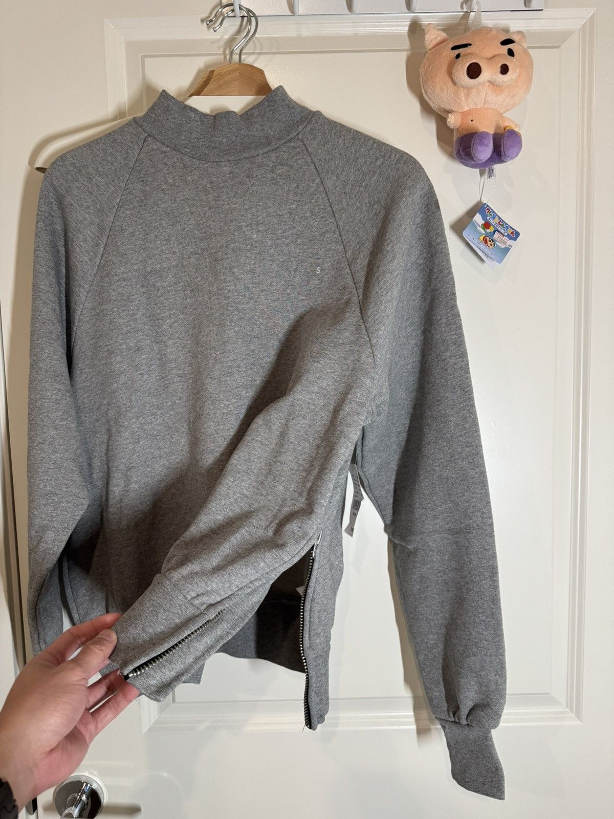 Essentials × Fear of God FOG Collection II Two Rare Mockneck Side Zippers Sweatshirt Size US S / EU 44-46 / 1 - 6 Thumbnail
