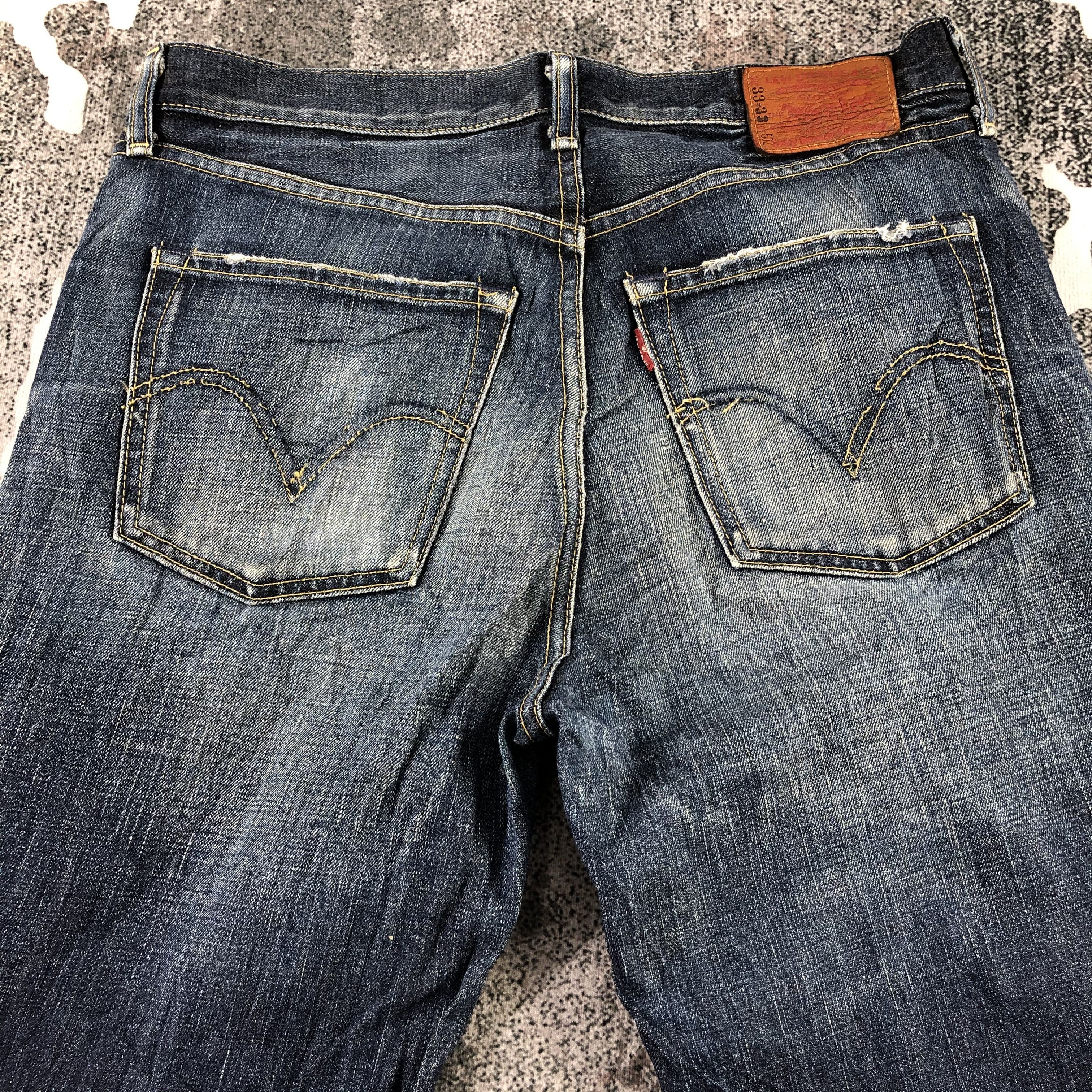 Levi's Vintage Levi's 502 Jeans Distressed Denim KJ1460 Size US 32 / EU 48 - 4 Thumbnail