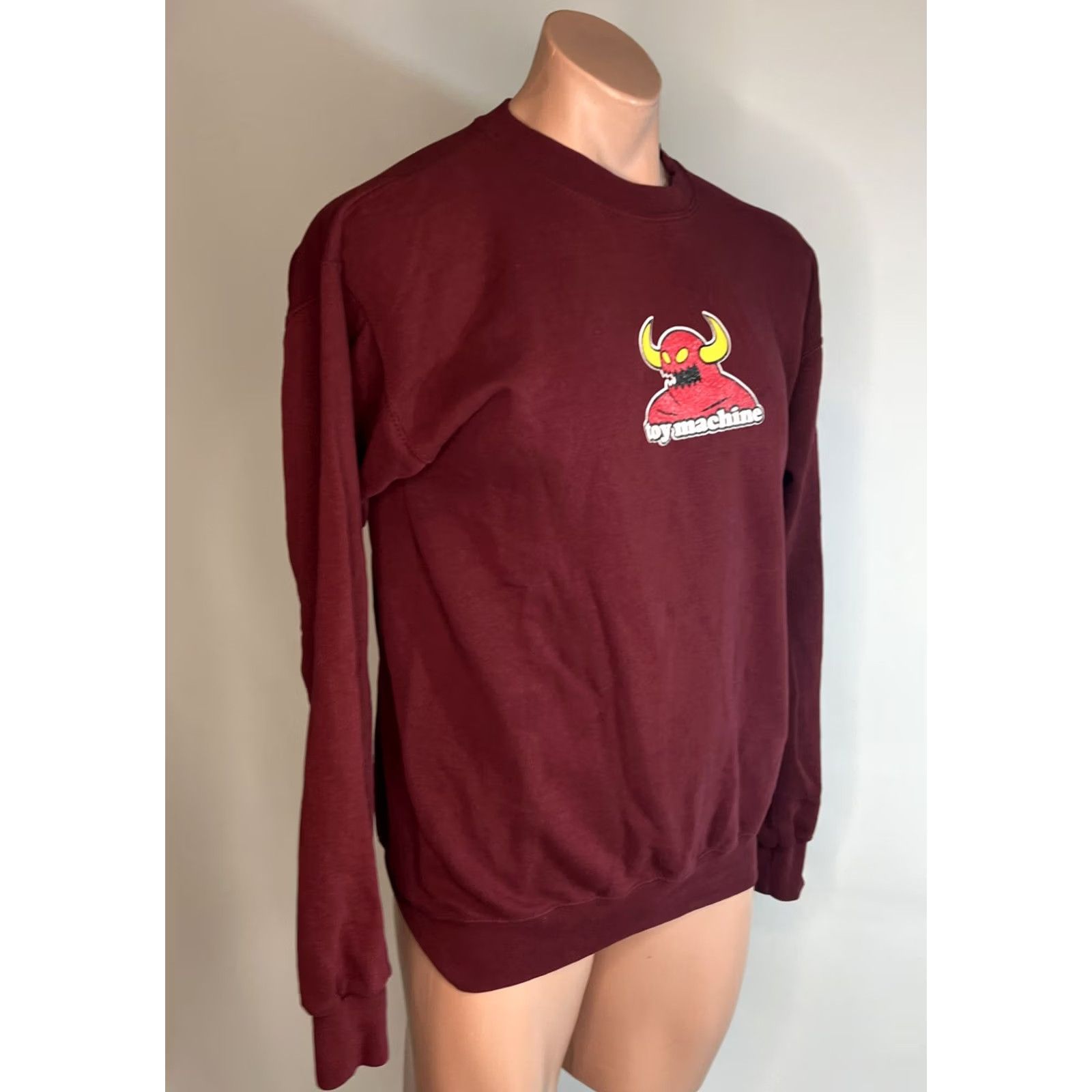 Toy Machine VINTAGE Toy Machine Logo Sweatshirt Crewneck L Men Red 90s Skateboarding Graphic Print Logo Size US L / EU 52-54 / 3 - 5 Thumbnail