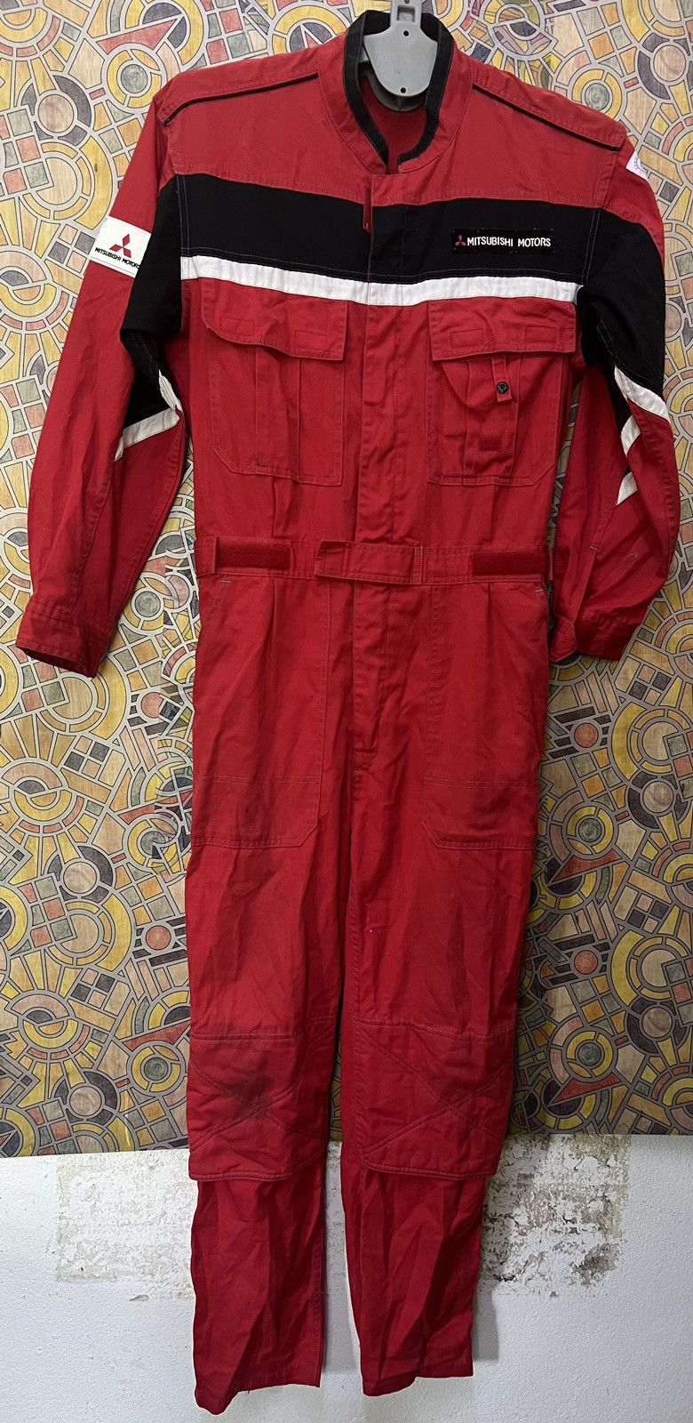 Japanese Brand Very RACING MITSUBISHI MOTORS. (GJ33) Size US 36 / EU 52 - 20 Thumbnail