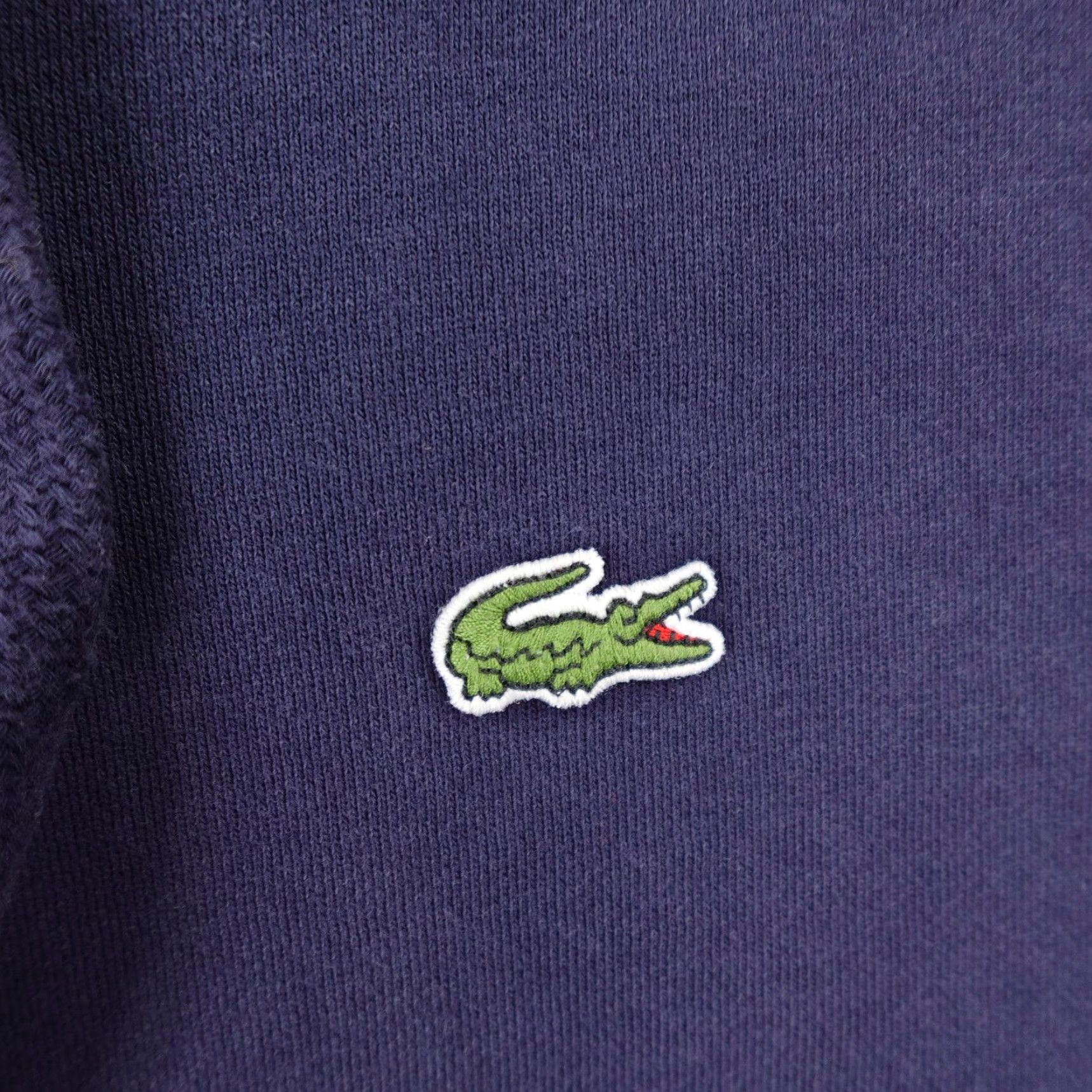 Lacoste Lacoste Hoodie Mens M Blue Classic Fit Full Zip Fleece Sweatshirt Croc Logo Size US M / EU 48-50 / 2 - 3 Thumbnail