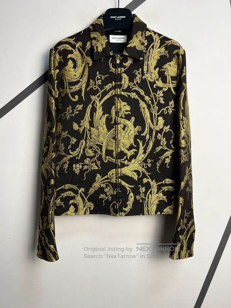 Other Saint Laurent Paris Dragon Embroidered Jacket Size US S / EU 44-46 / 1 - 1 Thumbnail