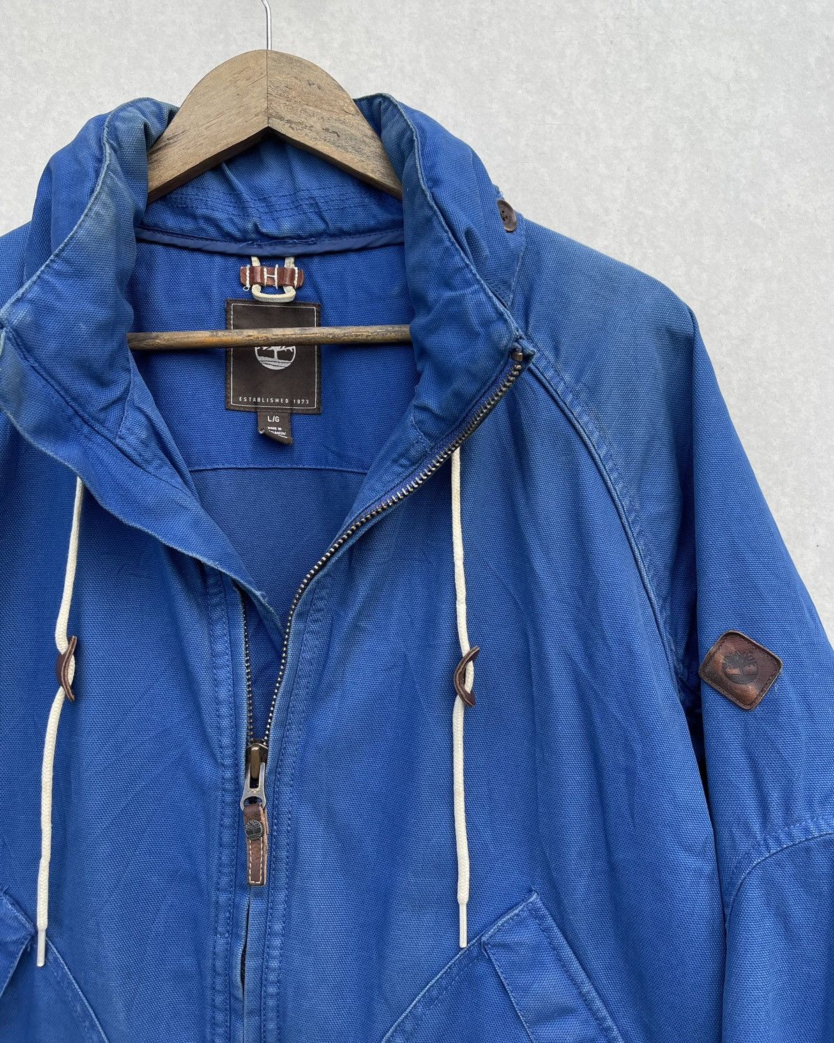 Timberland × Vintage Timberland Men's Blue Epic Wharf Jacket Size US L / EU 52-54 / 3 - 7 Thumbnail