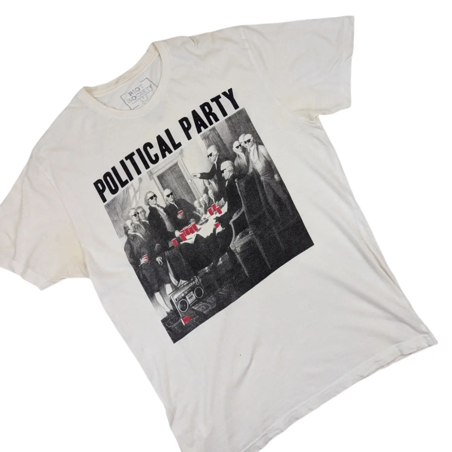 Riot Society RIOT SOCIETY Political Party T-Shirt Size US L / EU 52-54 / 3 - 3 Thumbnail