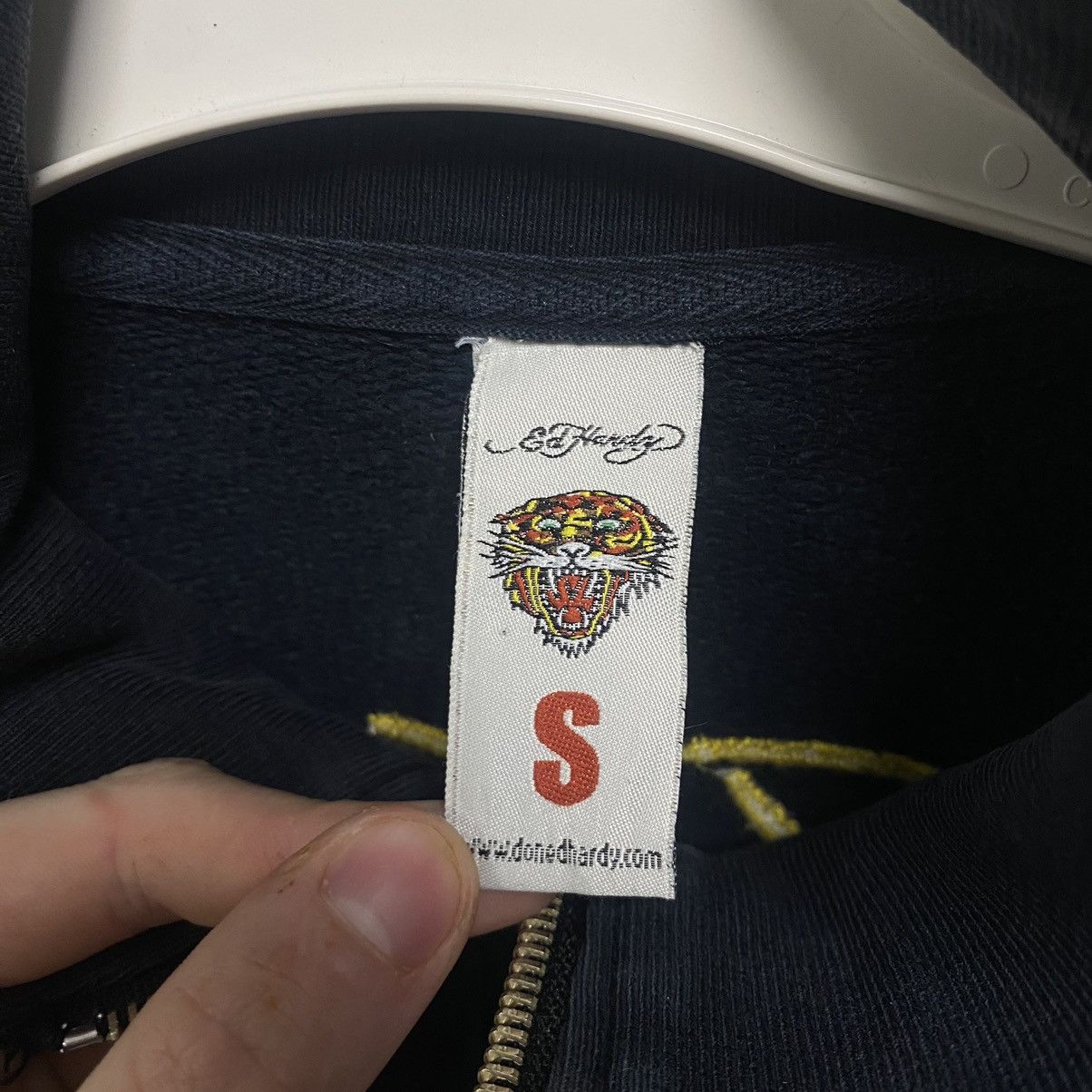 Christian Audigier vintage zip hoodie Ed hardy Size US S / EU 44-46 / 1 - 5 Thumbnail