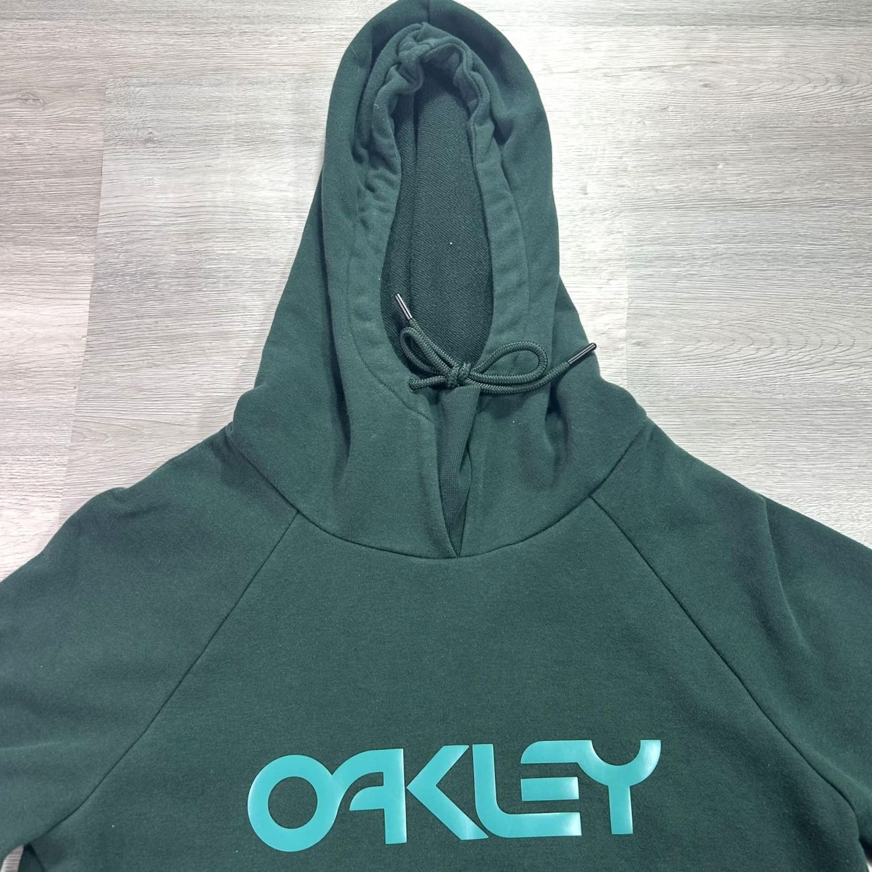 Oakley Oakley Hoodie Womens XS Green Fleece Pullover Sweatshirt Logo Athletic Performance Size XS / US 0-2 / IT 36-38 - 4 Thumbnail