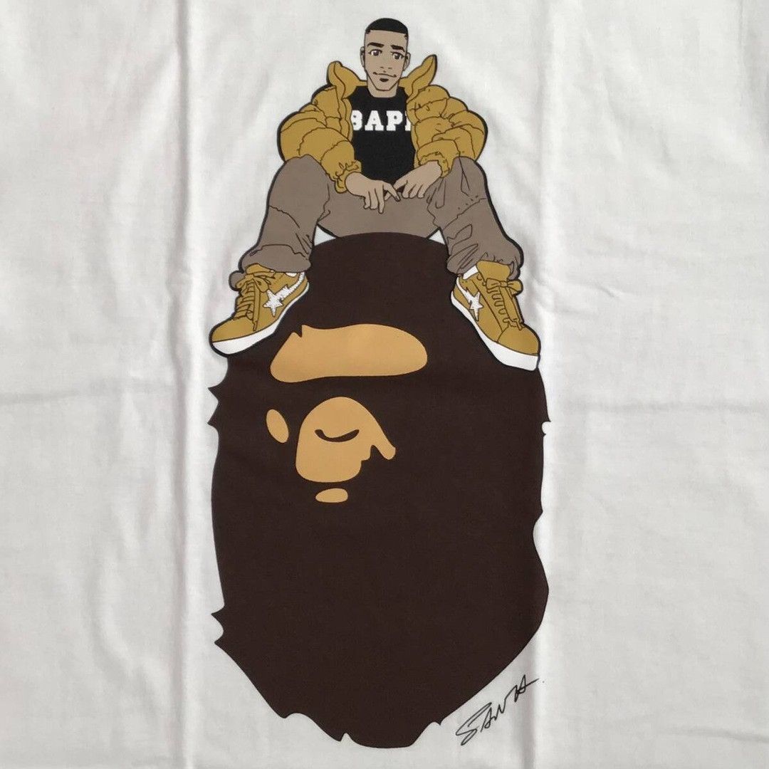 Bape BAPE × Inoue Santa BAPE GALLERY ART T-shirt a bathing ape Size US XL / EU 56 / 4 - 3 Thumbnail