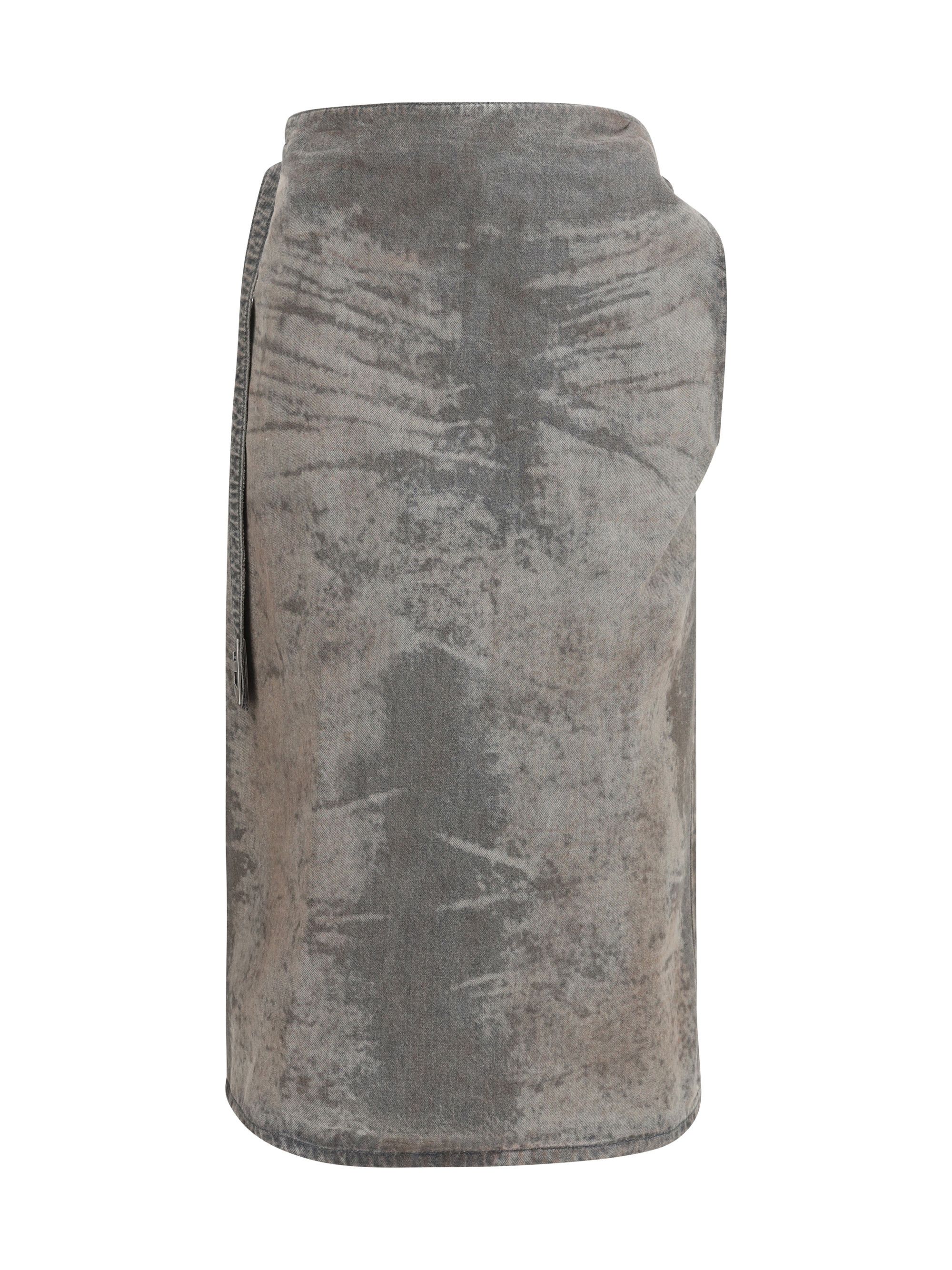 Diesel De-Morika-Fsi flared midi Skirt Size 26" / US 2 / IT 38 - 1 Thumbnail