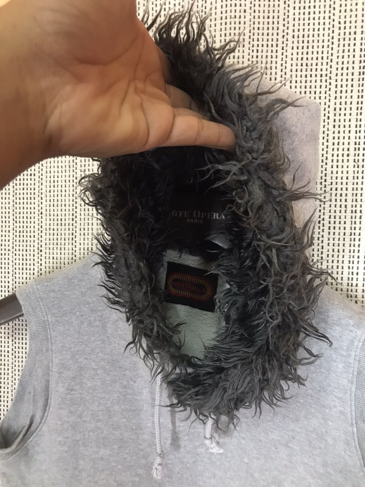 Hysteric Glamour × Japanese Brand × Seditionaries 💥Send offer💥HYSTERIC GLAMOUR HOODIE FUR SLEEVELESS VERY RARE Size US M / EU 48-50 / 2 - 4 Thumbnail