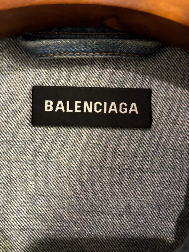 Balenciaga Balenciaga Denim Jacket Size US M / EU 48-50 / 2 - 3 Thumbnail