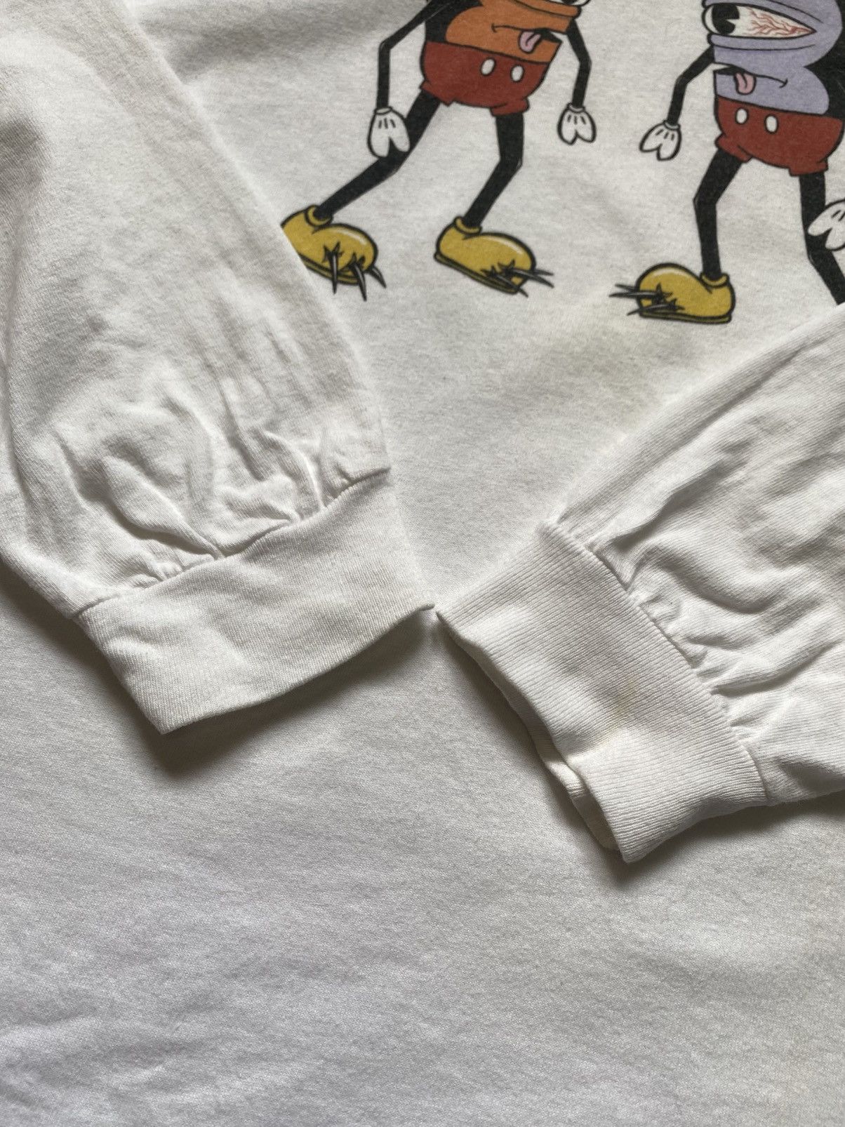 Toy Machine Y2k Toy Machine Rip Off Mickey Mouse Longsleeve Skate Tees Size US L / EU 52-54 / 3 - 4 Thumbnail