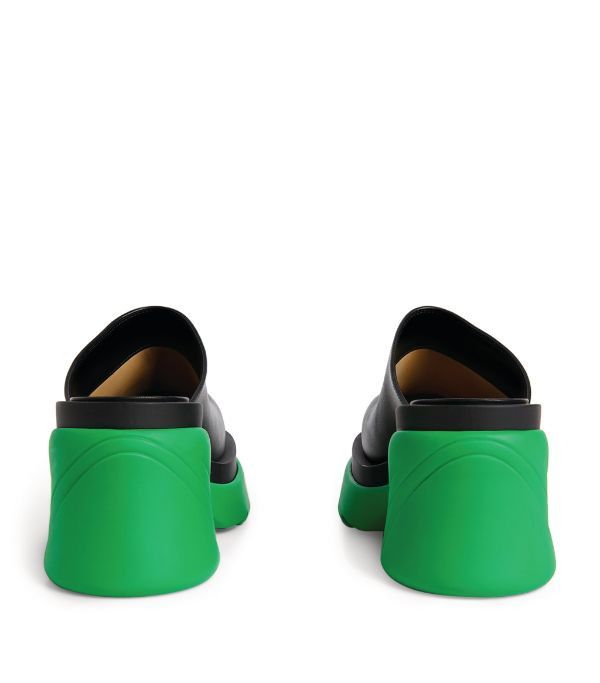 Bottega Veneta o1bcso1str0924 Flash in Green/Black Size US 8 / IT 38 - 7 Thumbnail