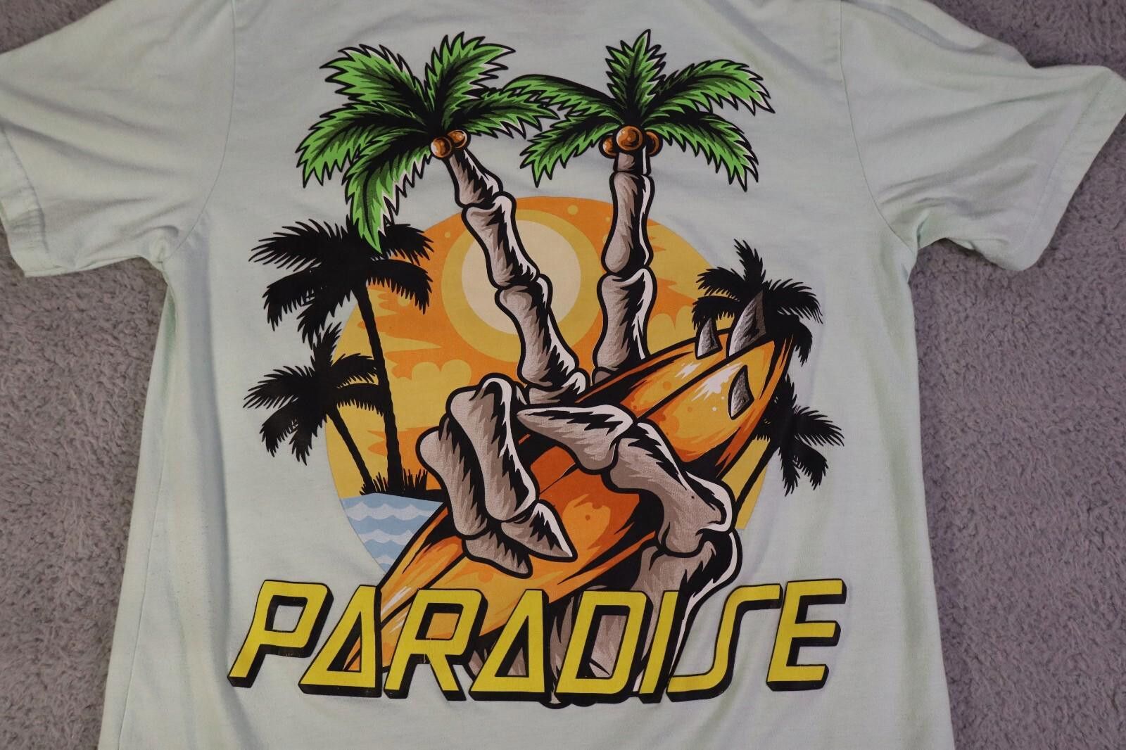 Other GSTR Shirt Men Small Green Paradise Surf Skull Paraside Size US S / EU 44-46 / 1 - 2 Thumbnail