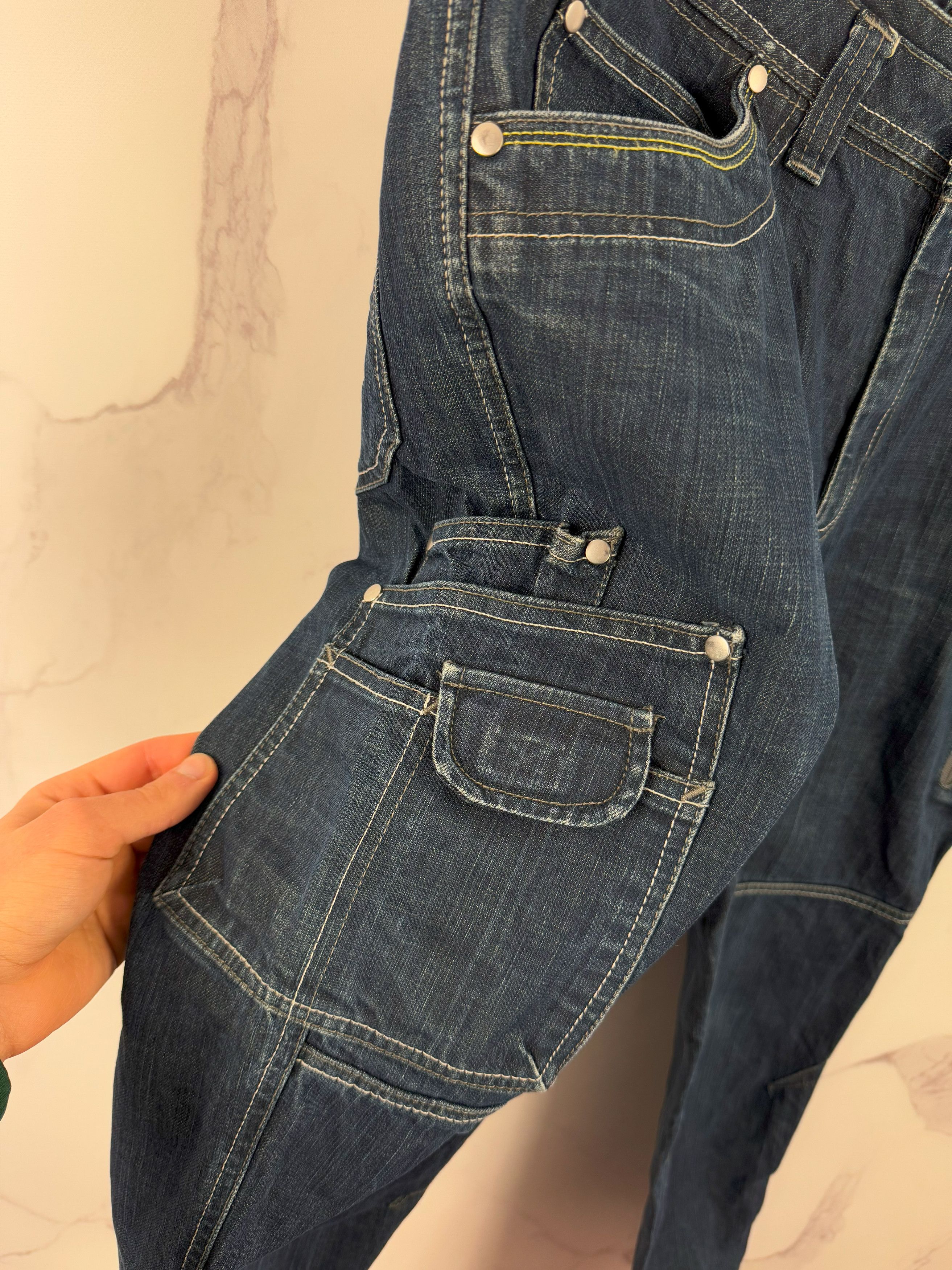 Other Fristads Workwear Utility Pants Multi-Pocket Durable Denim Size US 36 / EU 52 - 9 Thumbnail
