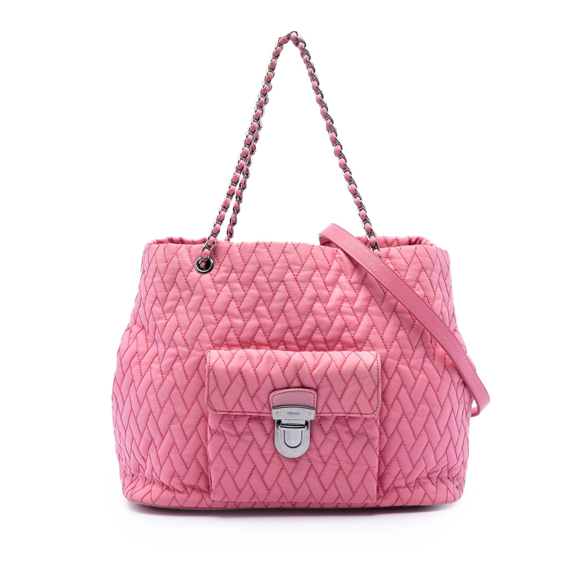 Prada Impuntu Tessuto Chain Tote Size ONE SIZE - 1 Thumbnail