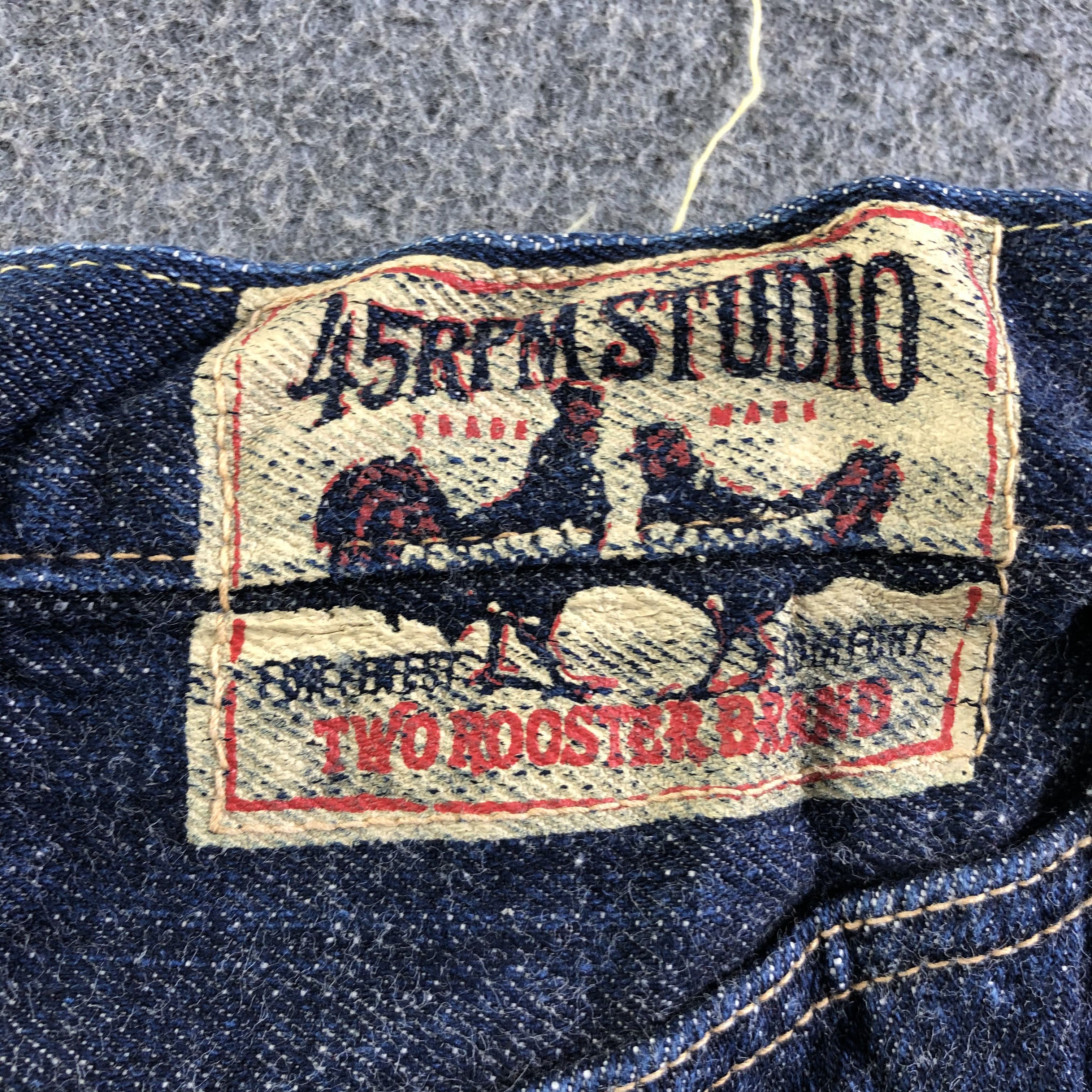 45rpm × Vintage Vintage 45RPM Jeans-J4600 Size 25" / US 0 / IT 36 - 5 Thumbnail