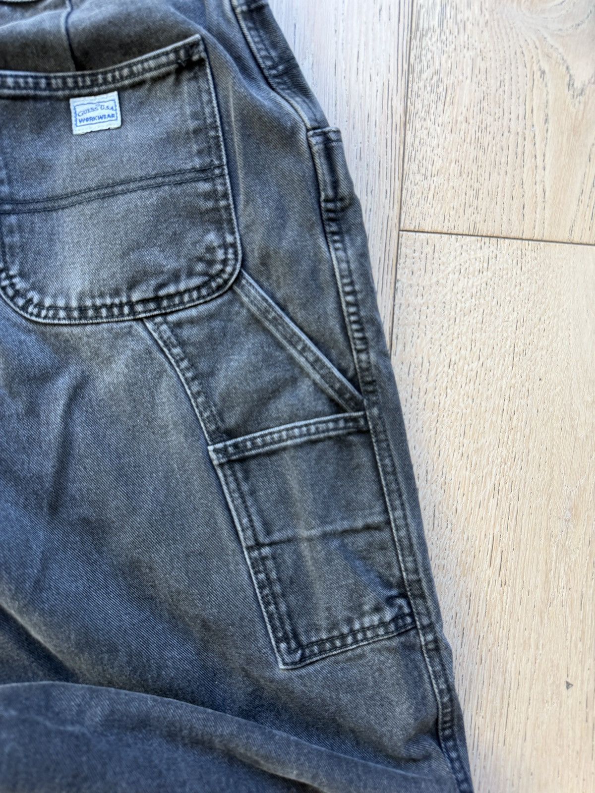 Guess Vintage 90’s Guess USA Workwear Carpenter Pants Size US 30 / EU 46 - 5 Thumbnail