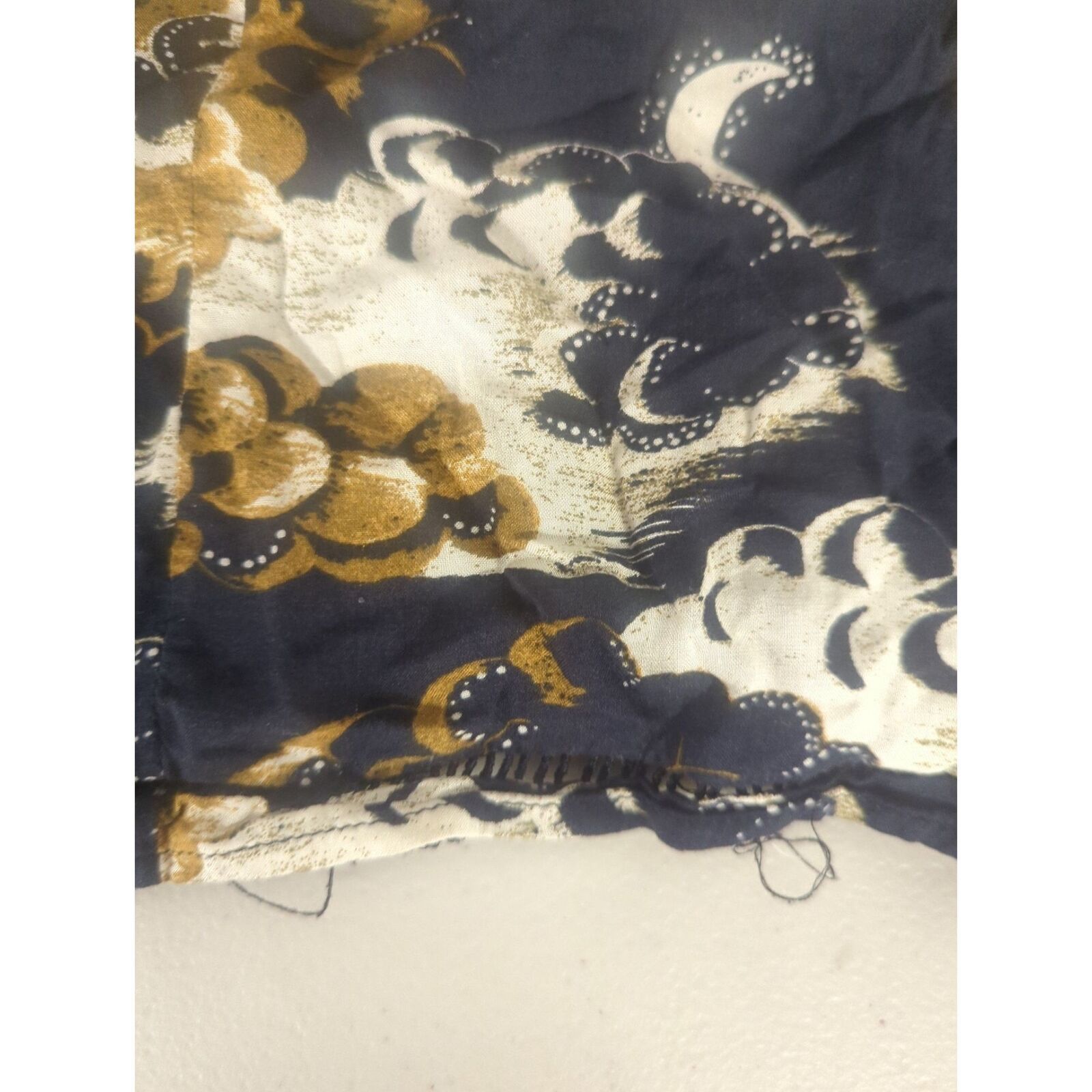 Scotch & Soda rtr Scotch & soda small rust black floral Long Sleeve dress Size S / US 4 / IT 40 - 8 Thumbnail