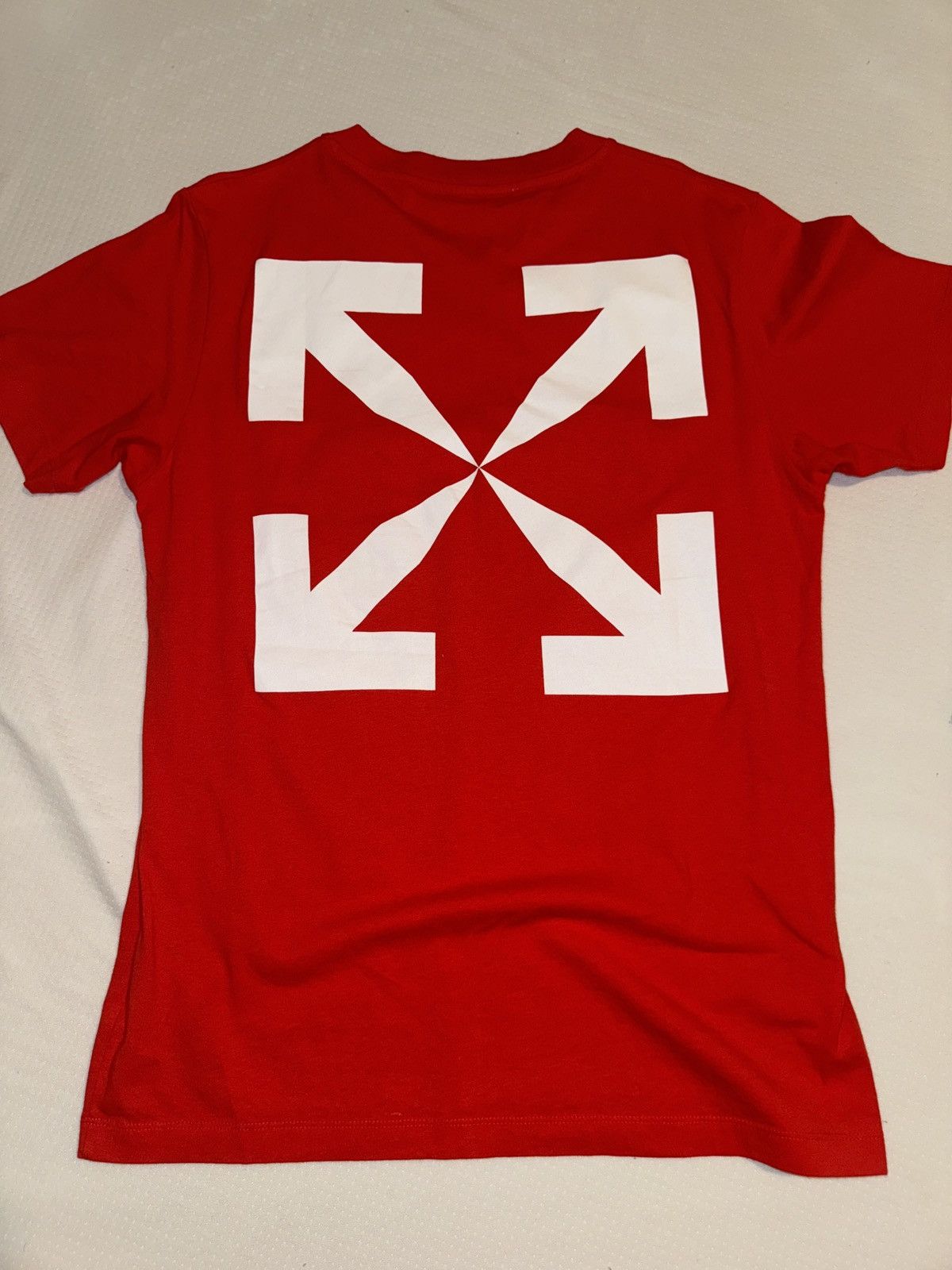 Off-White Red Mona Lisa off white t shirt Size US M / EU 48-50 / 2 - 2 Thumbnail