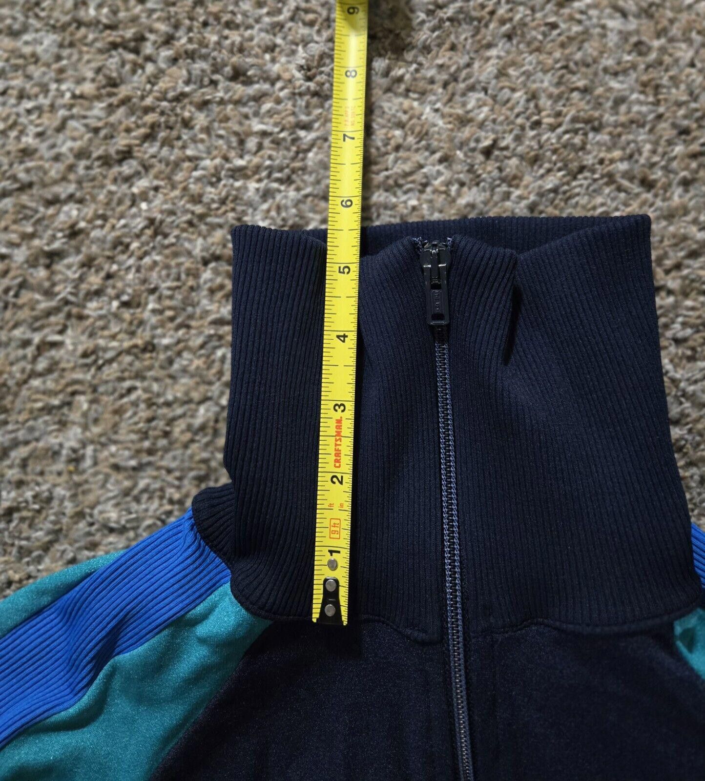 Odlo Vintage Odlo Ski Suit Navy Teal Blue White Mens Medium 50 Size ONE SIZE - 8 Thumbnail