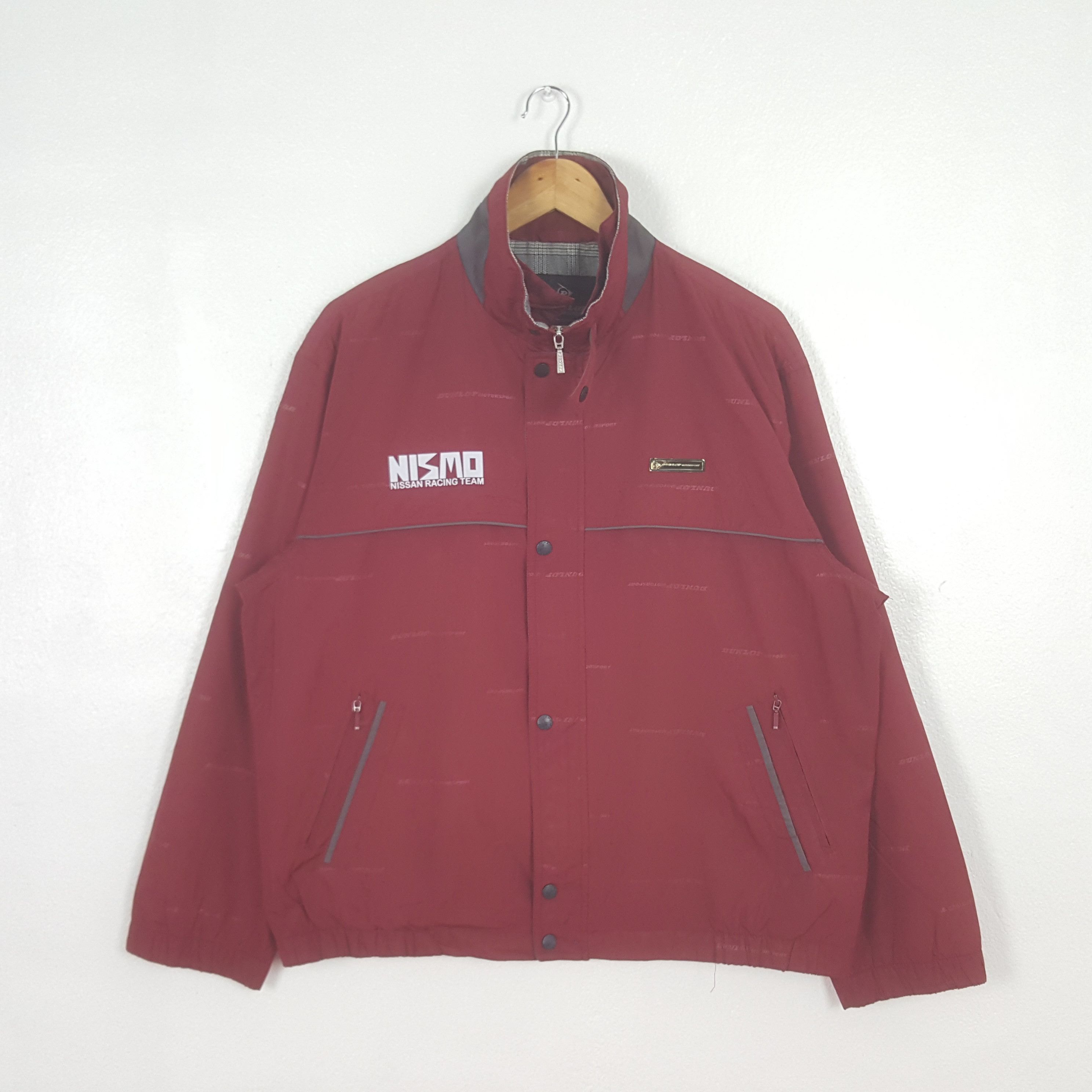 Nissan Vintage Dunlop X Nismo Nissan Racing Custom Jacket C315N10 Size US L / EU 52-54 / 3 - 3 Thumbnail