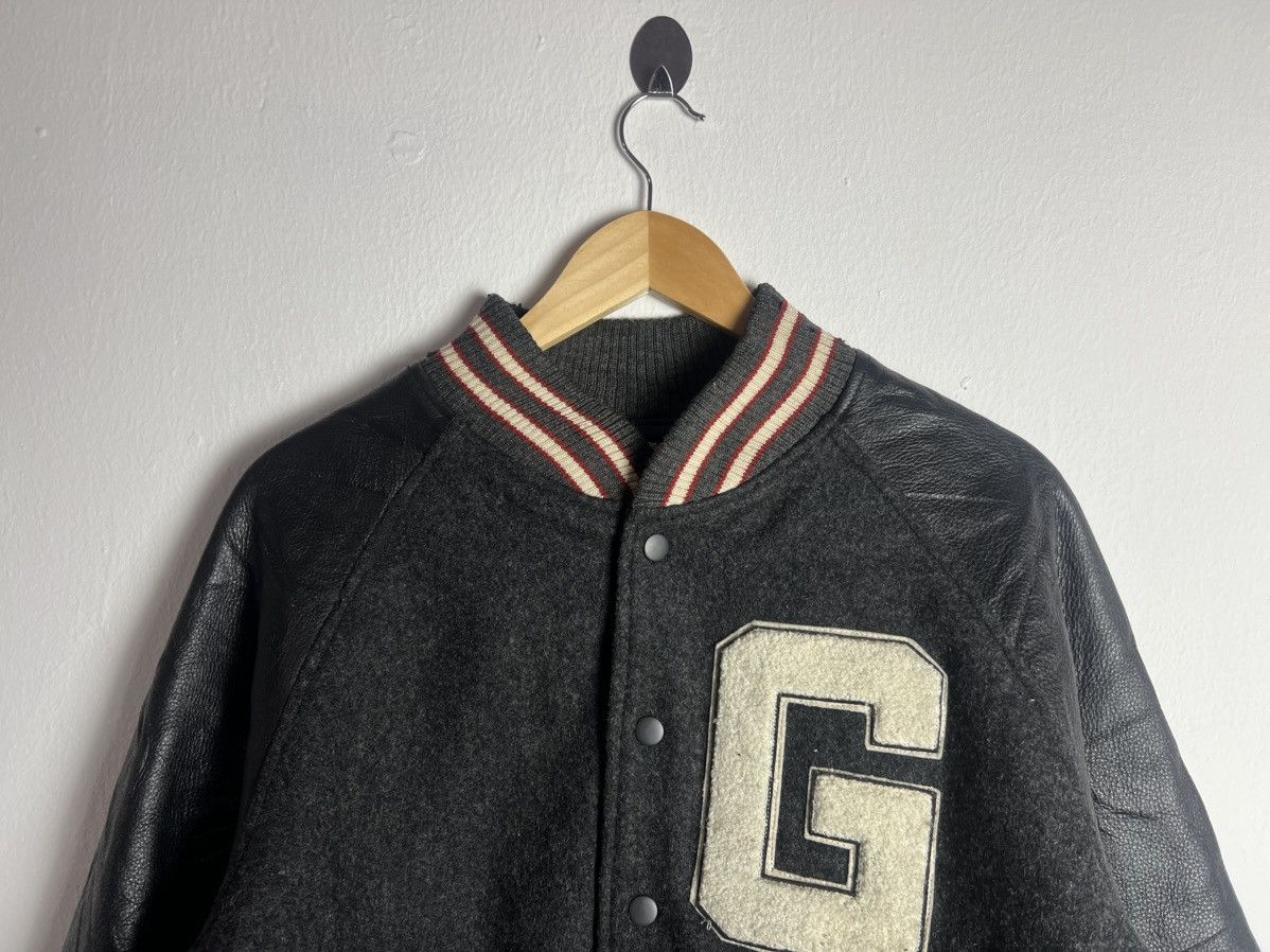 Japanese Brand Vintage Japan House of Blue Wool Leather Varsity JAcket Size US M / EU 48-50 / 2 - 3 Thumbnail