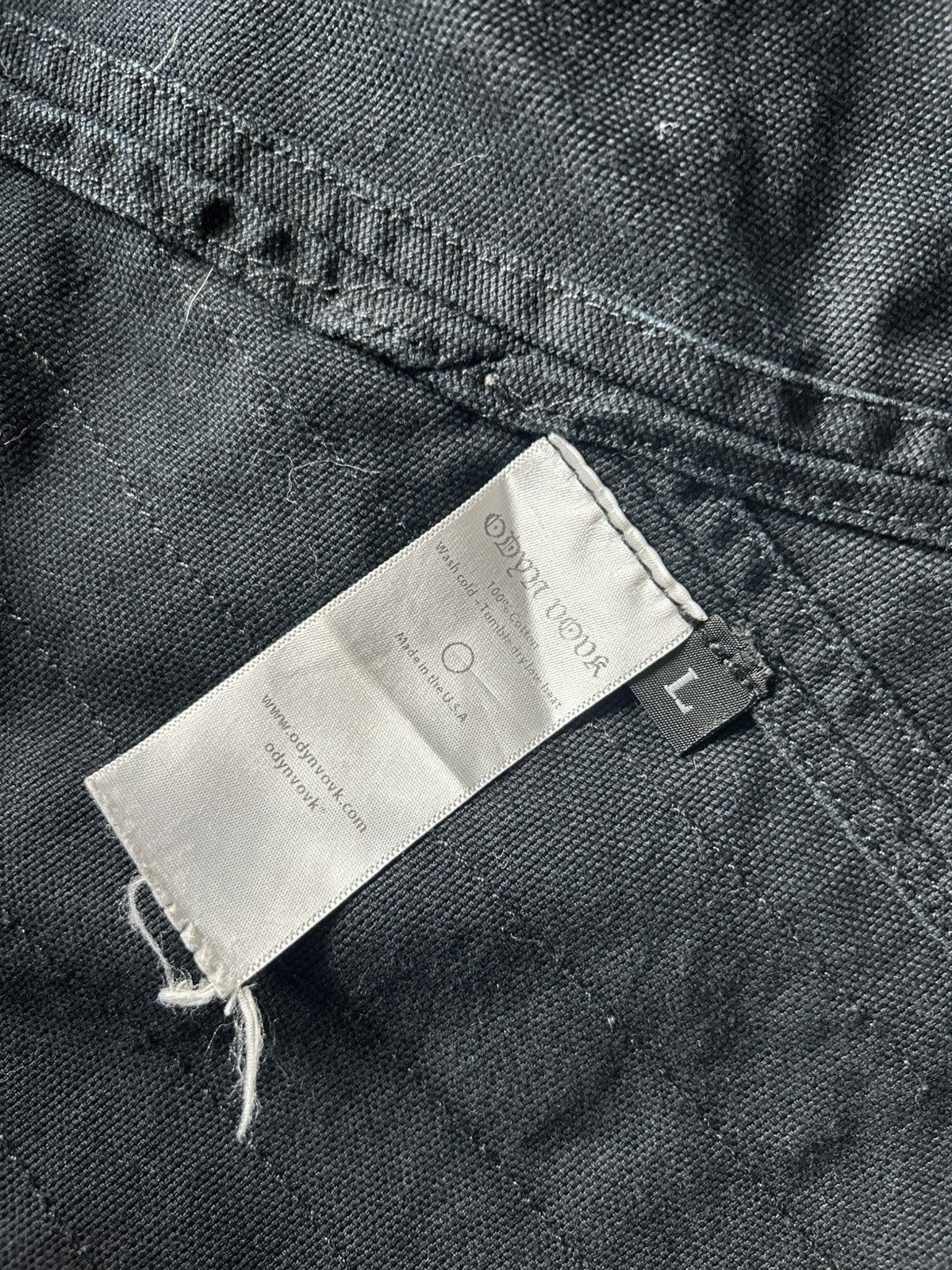 Odyn Vovk Odyn Vovk High Neck Denim Jacket Size US L / EU 52-54 / 3 - 8 Thumbnail
