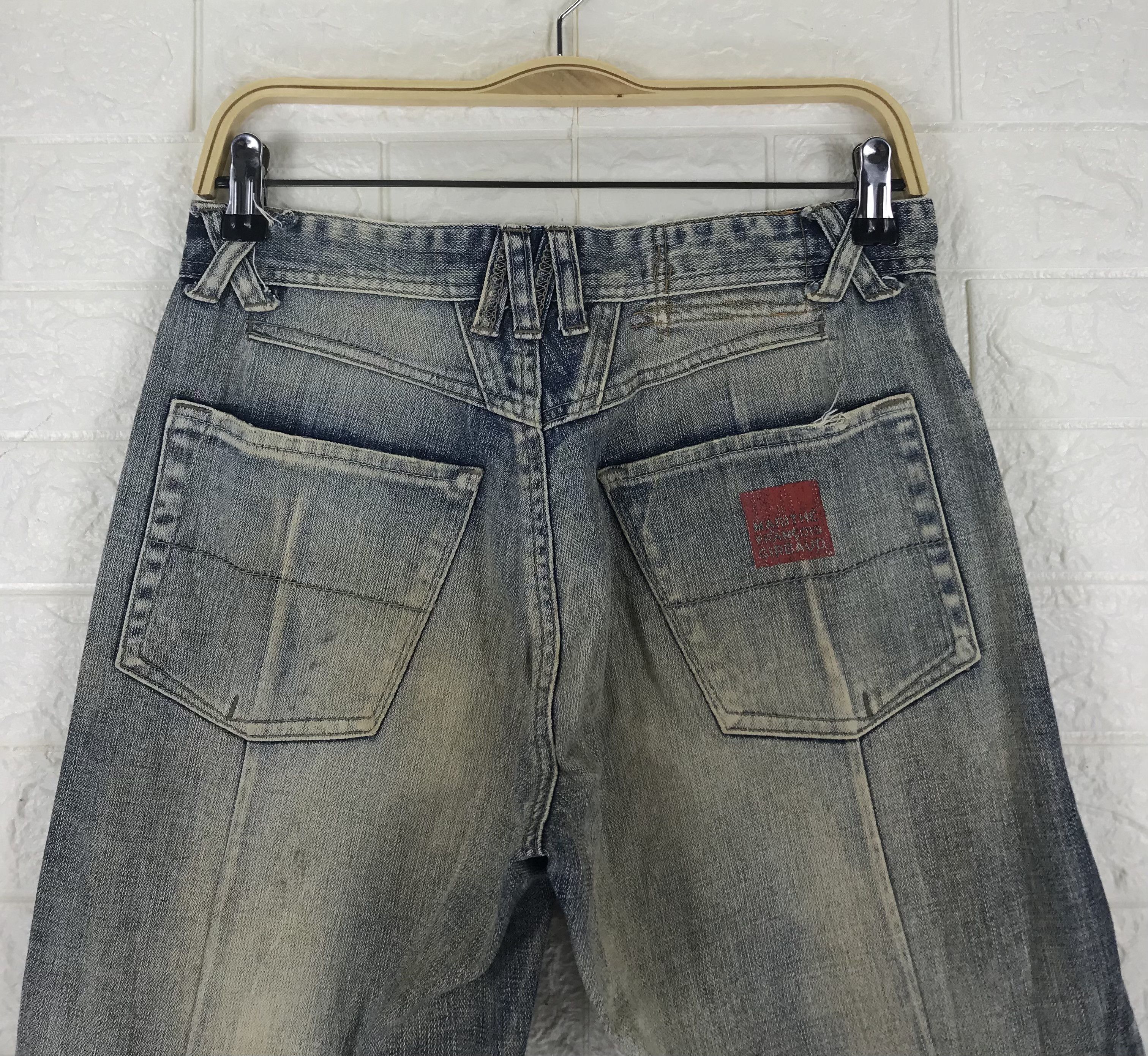 Marithe + Francois Girbaud Vintage Marithe Francois Girbaud Mud Wash Baggy Jeans Size US 30 / EU 46 - 6 Thumbnail