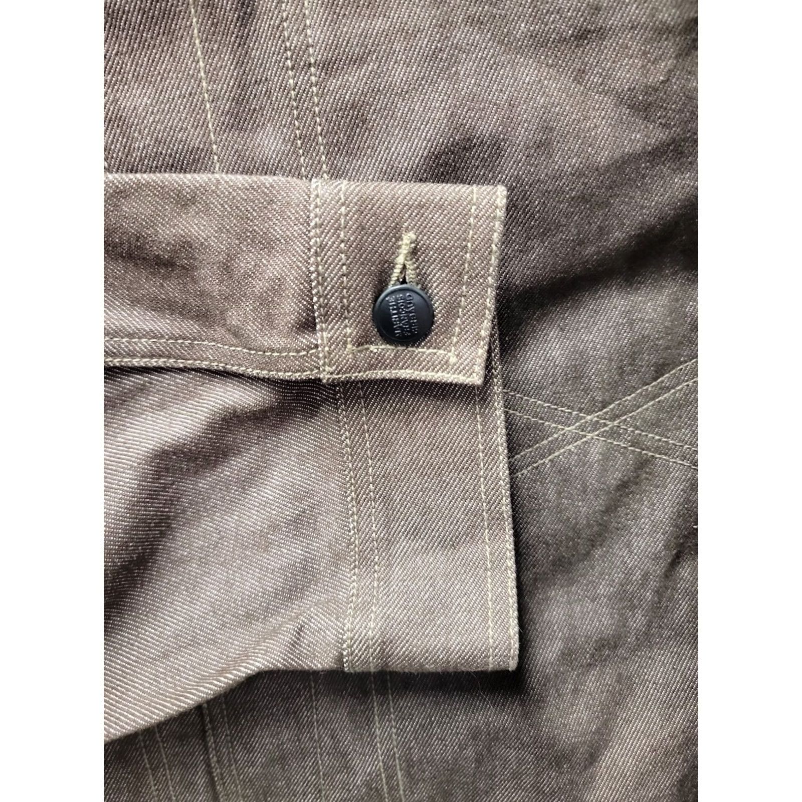 Vintage VINTAGE Marithe + Francois Girbaud Jacket Mens Trucker Denim Brown 2XL NWT Casual Size US XL / EU 56 / 4 - 5 Thumbnail