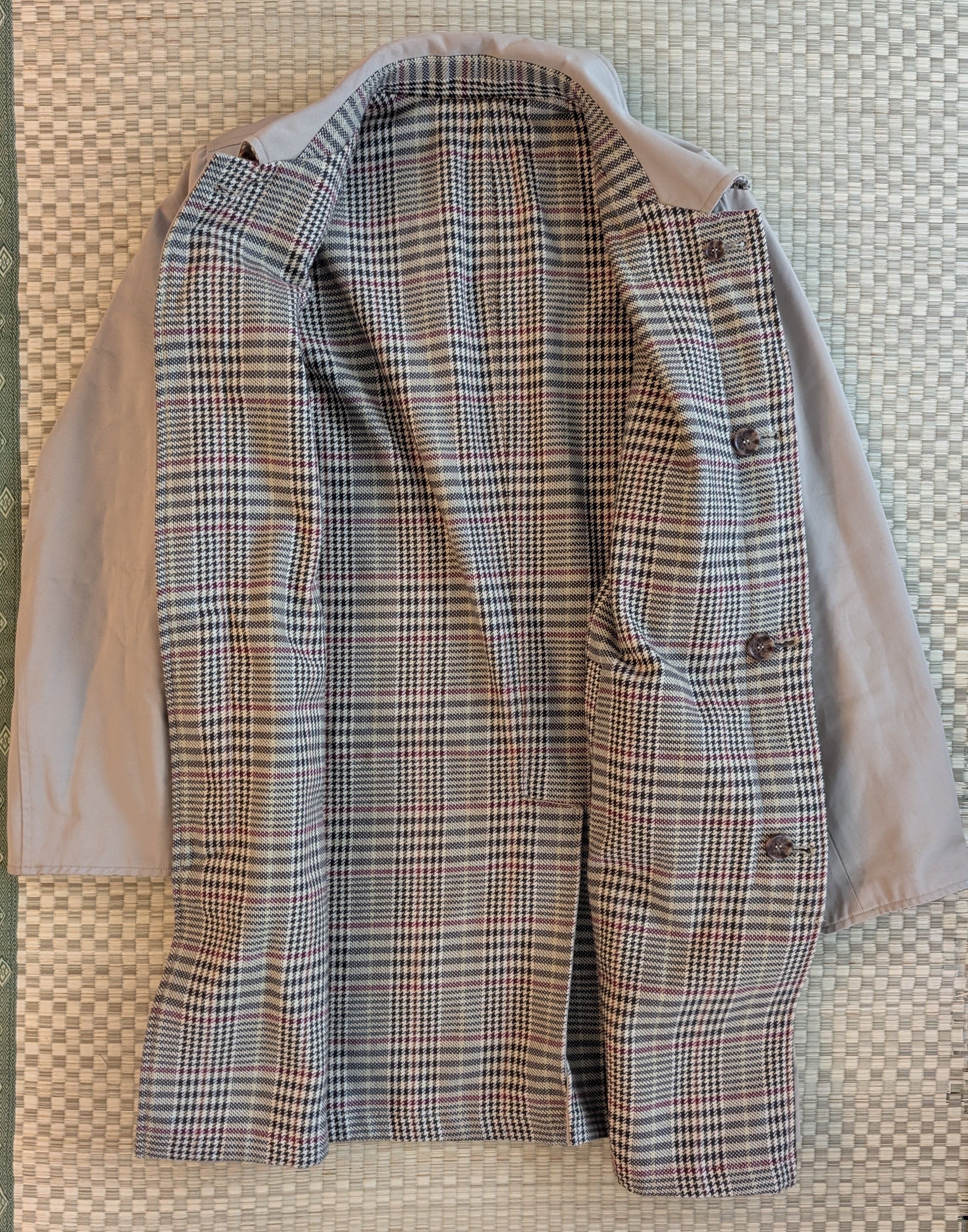 Portuguese Flannel SOLD OUT Portuguese Flannel Gabardine Reversible Mac Coat Size US S / EU 44-46 / 1 - 3 Thumbnail