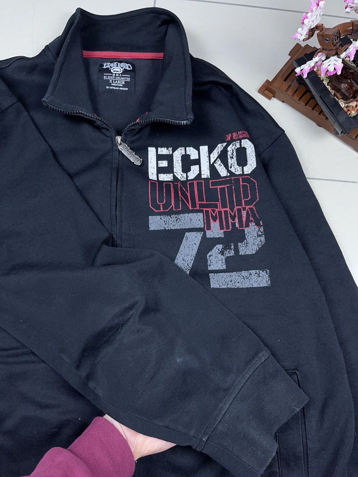 Other ➕ vintage y2k ecko unlimited mma zip up sweatshirt Size US XL / EU 56 / 4 - 5 Thumbnail