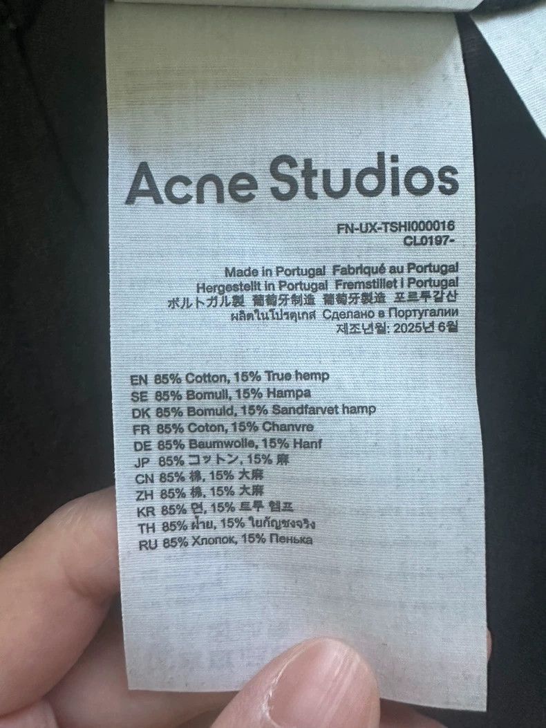 Acne Studios Acne Studios 1996 Long Sleeve T-Shirt-2508 Size US S / EU 44-46 / 1 - 7 Thumbnail