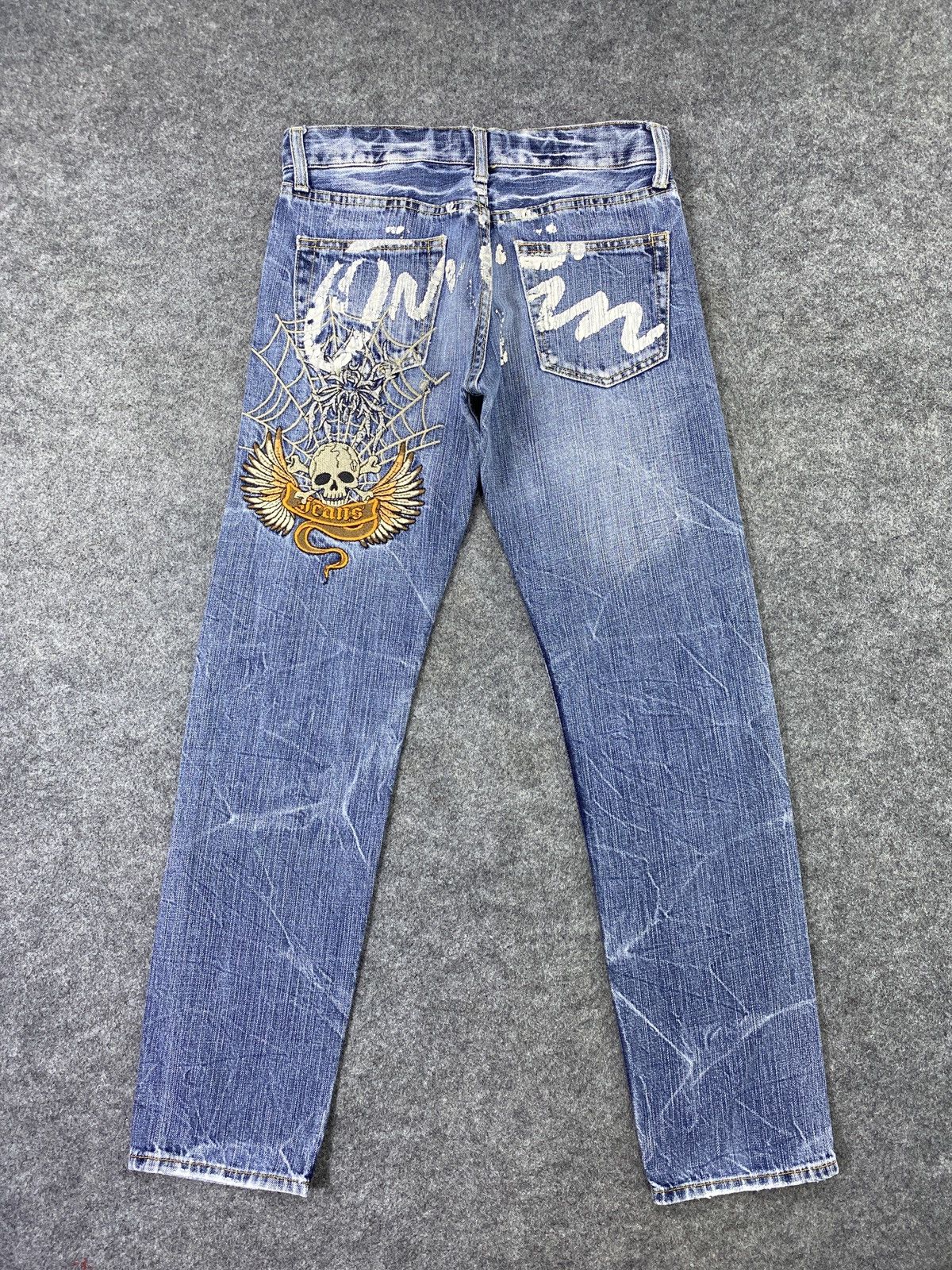 Japanese Brand Oririn Blue Wash Jeans - J1002 Size US 28 / EU 44 - 1 Thumbnail
