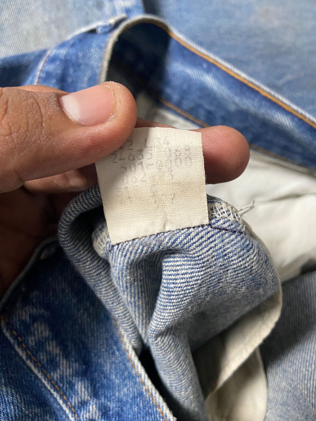 Levi's Vintage 80'S Levis 501 Size US 40 / EU 56 - 4 Thumbnail