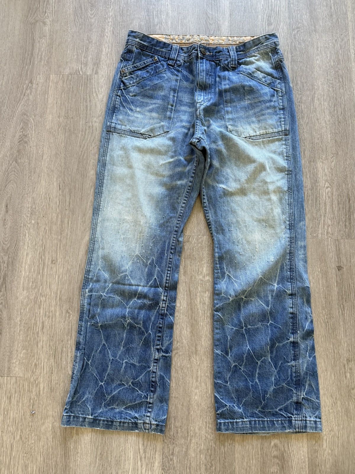 Brooklyn Xpress Streetwear Vintage Y2K Brooklyn Xpress Jeans Size US 36 / EU 52 - 4 Thumbnail