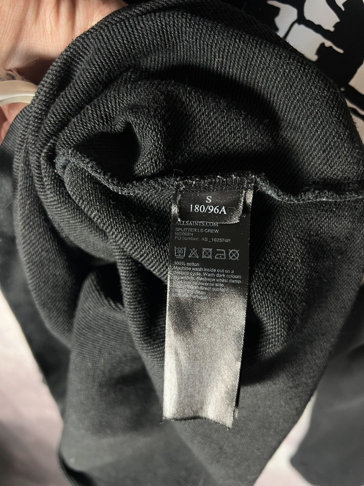 Allsaints AllSaints Splitter Skull&Dagger Oversized Crewneck Sweatshirt Size US S / EU 44-46 / 1 - 6 Thumbnail