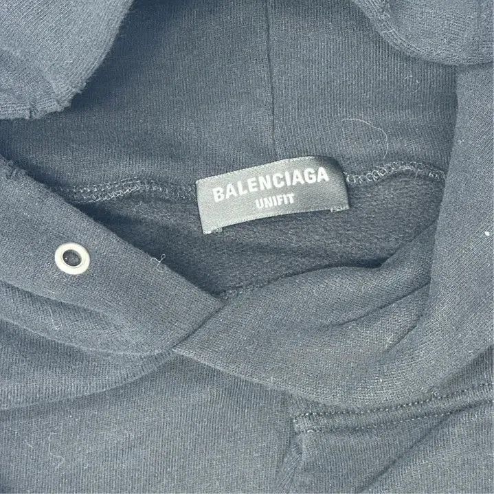 Balenciaga Balenciaga Black Graphic Long Sleeve Sweatshirt. Size US S / EU 44-46 / 1 - 5 Thumbnail