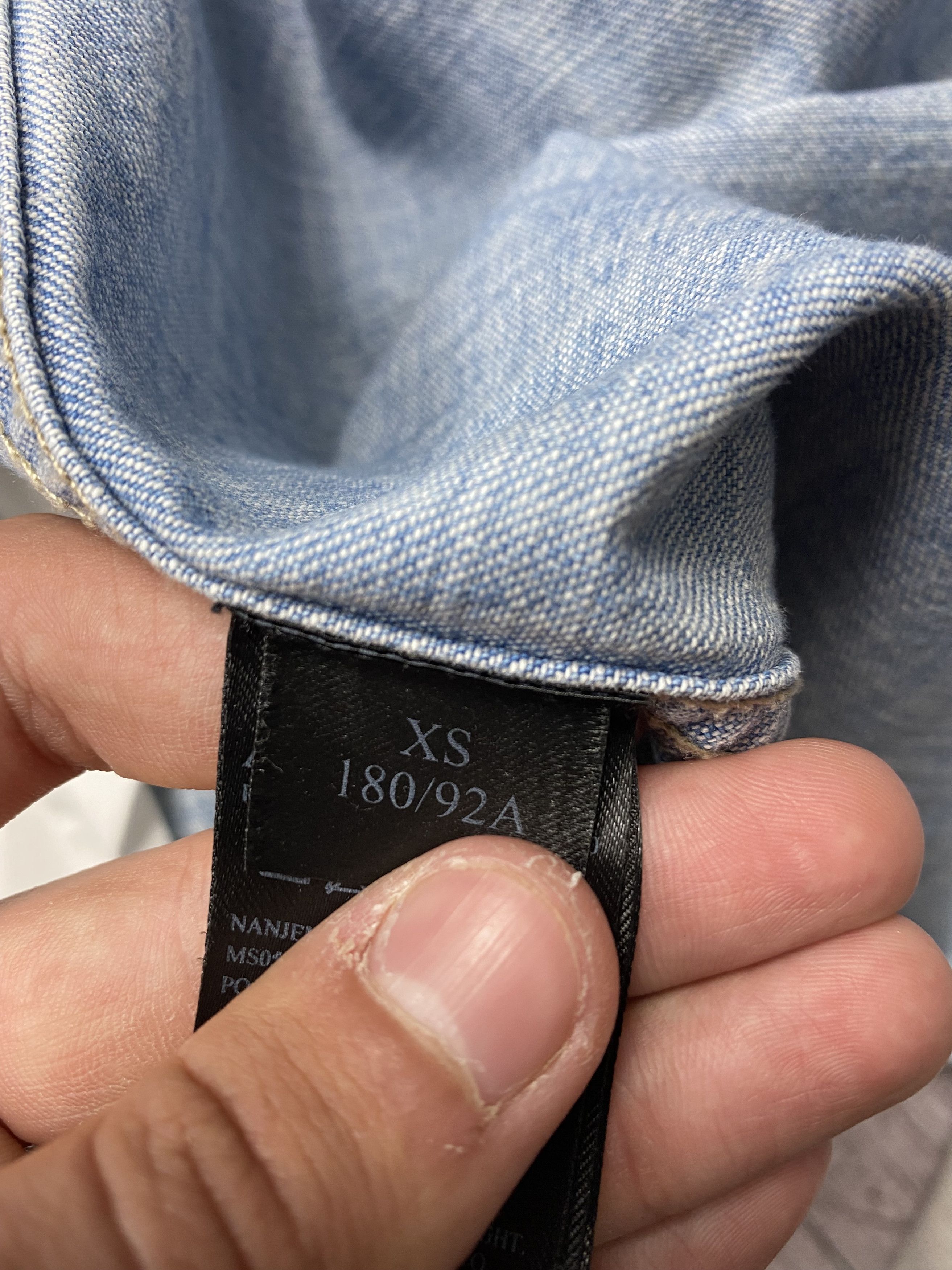 Allsaints Allsaints Nanjemoy Vintage Mens Denim Shirt jeans Size US XS / EU 42 / 0 - 3 Thumbnail