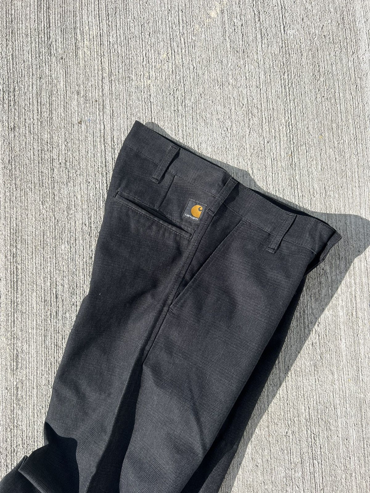 Carhartt × Vintage Vintage Carhartt Pants Plaided Black Size US 28 / EU 44 - 4 Thumbnail
