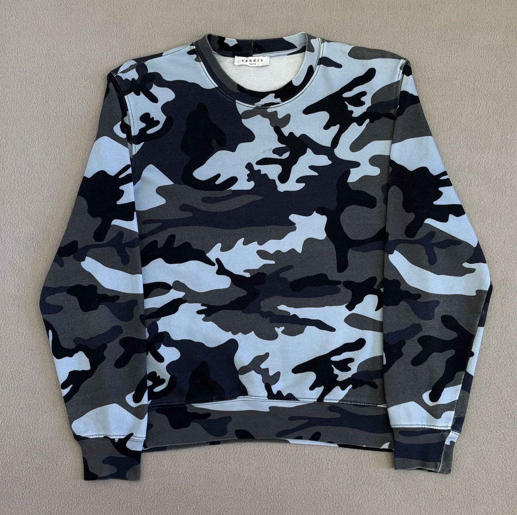 Sandro Sandro Camouflage sweatshirt size S/M Size US M / EU 48-50 / 2 - 5 Thumbnail