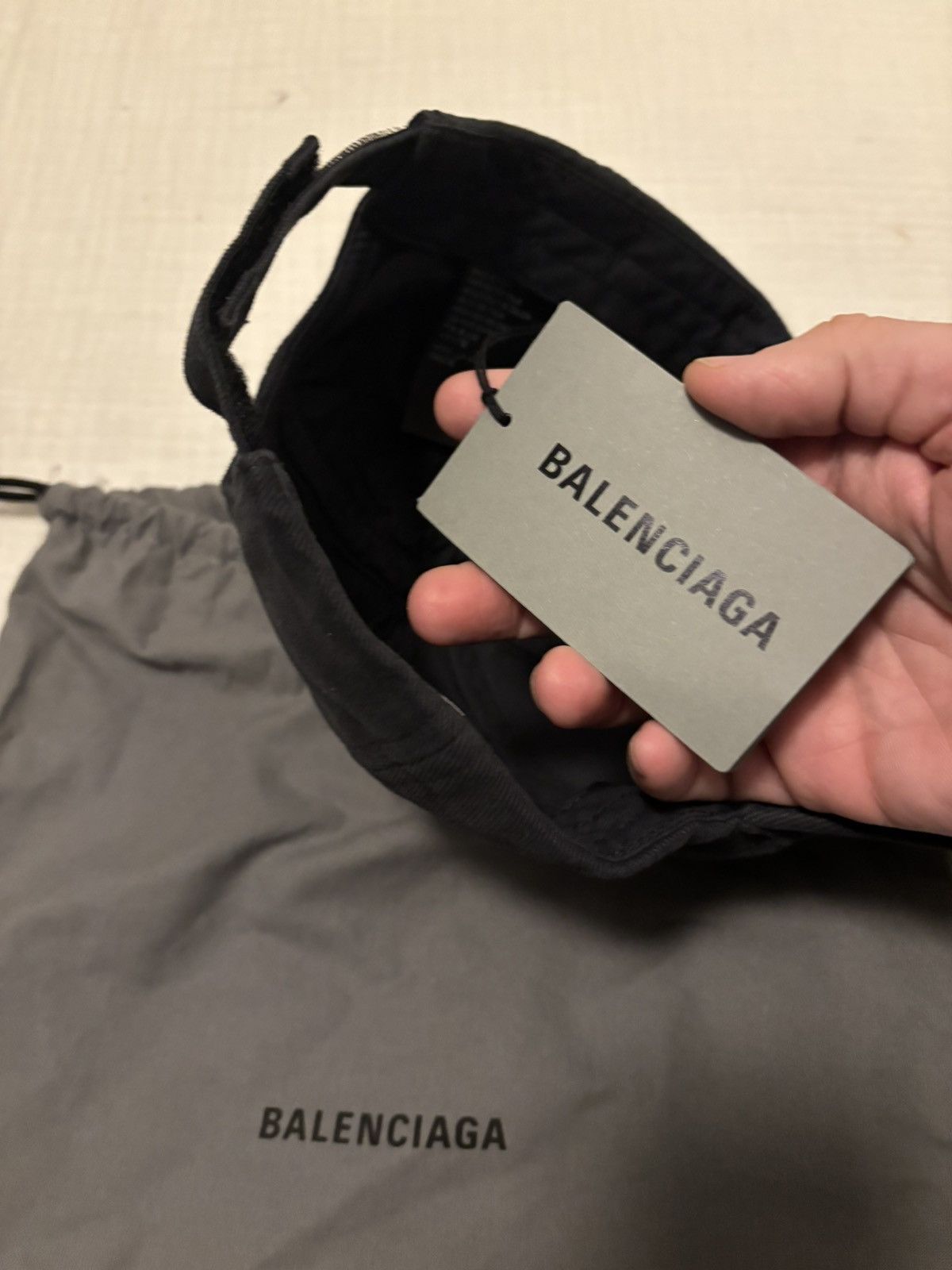 Balenciaga BALENCIAGA I LOVE PARIS CAP Size ONE SIZE - 3 Thumbnail