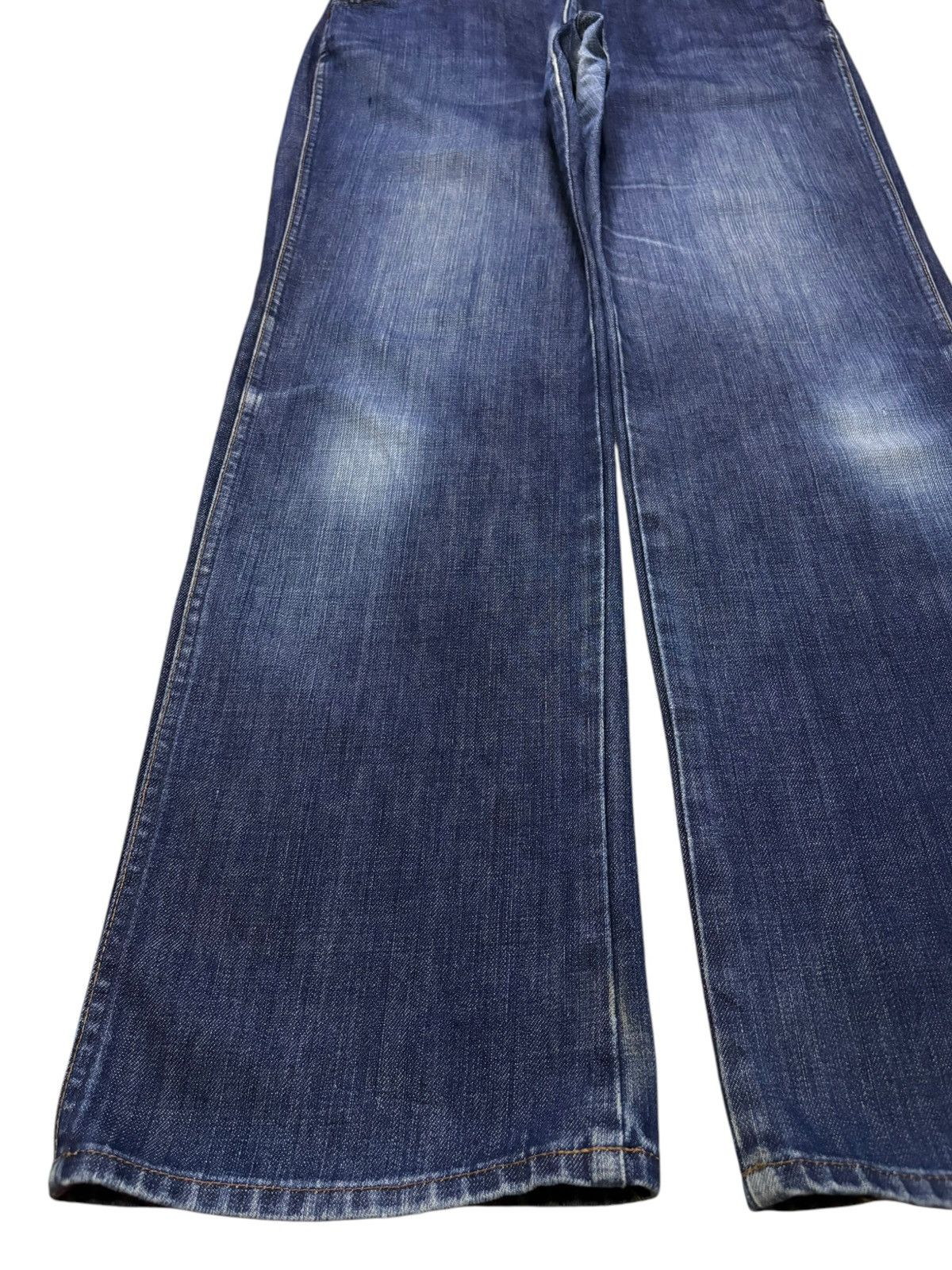 Wrangler Vintage Wrangler Blue Wash Distressed Loose Baggy Jeans Size US 36 / EU 52 - 6 Thumbnail