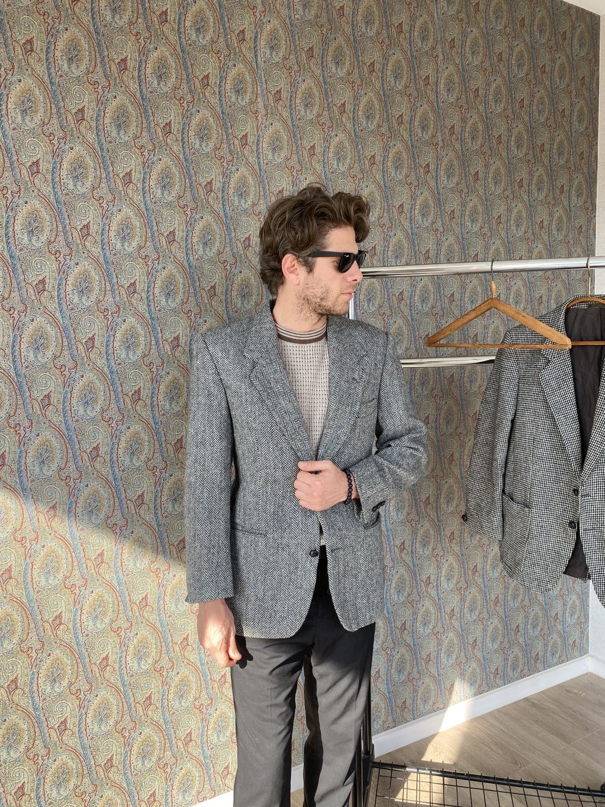 Harris Tweed Harris Tweed Vintage 1980s Blazer Size 38L - 2 Thumbnail