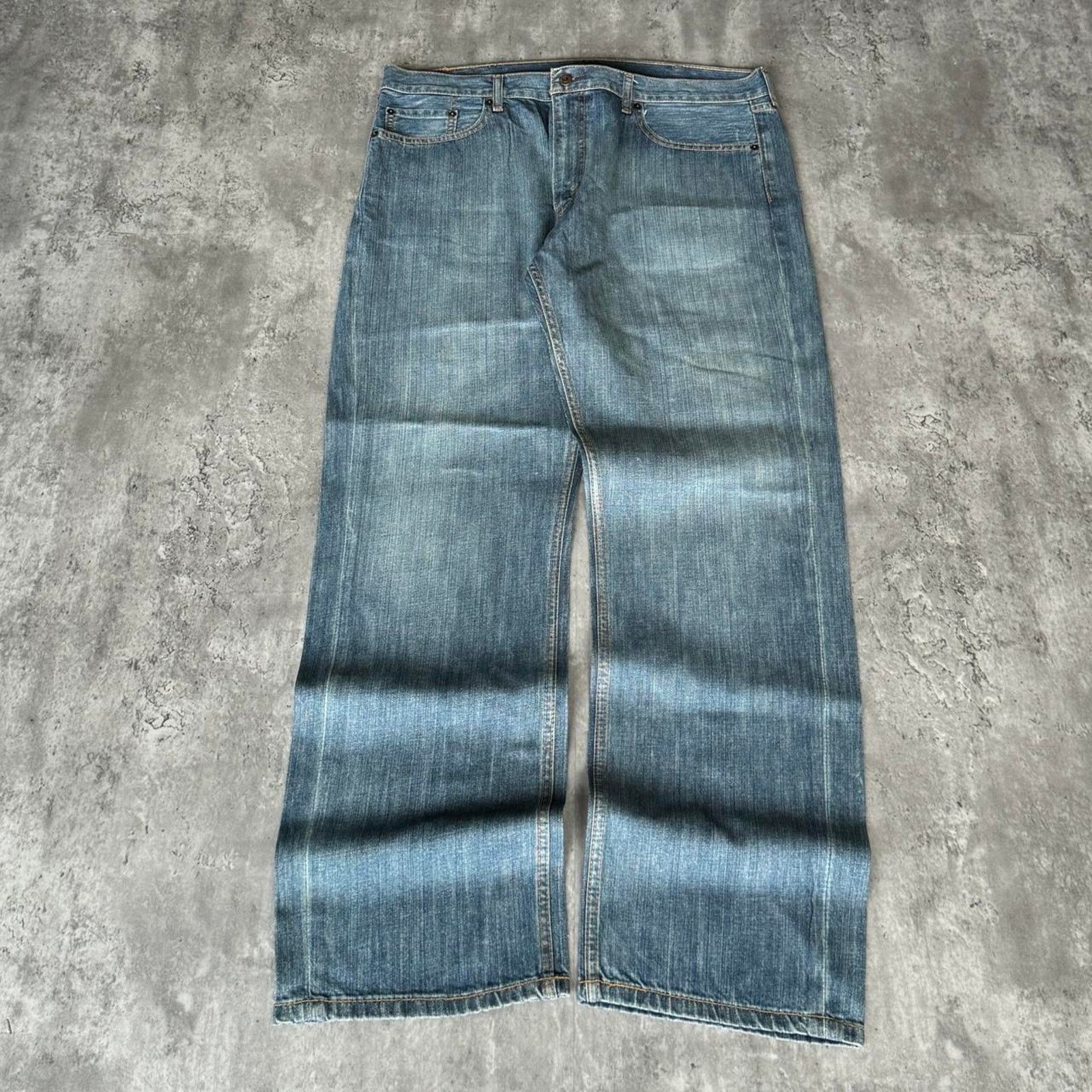Levi's × Levi's Vintage Clothing × Vintage Vintage Y2K Levi’s 559 Baggy Grunge Opium Denim Jeans Size US 40 / EU 56 - 2 Thumbnail
