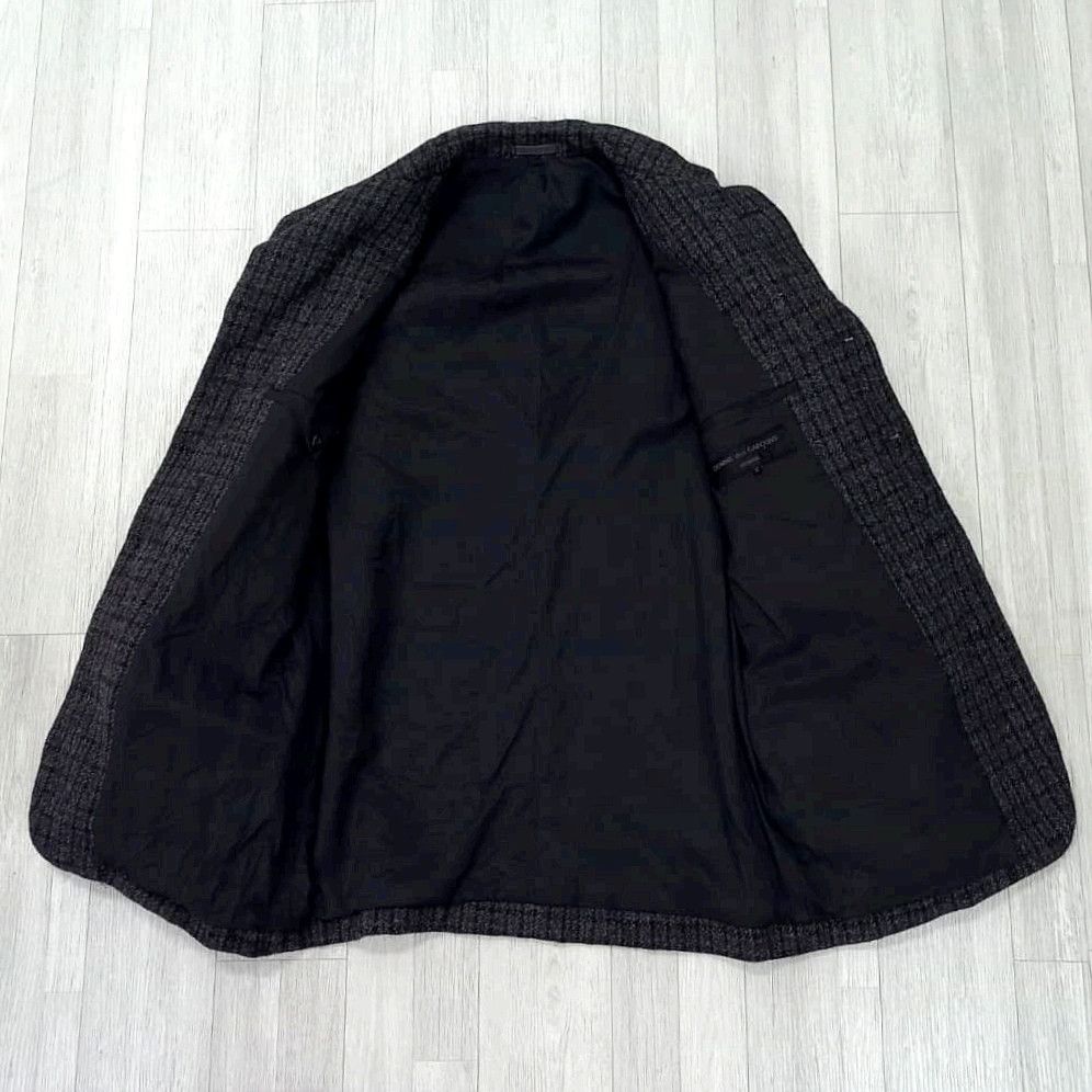 Comme des Garcons 80s COMME DES GARÇONS HOMME Tweed Wool Coat Jacket Size US M / EU 48-50 / 2 - 16 Thumbnail
