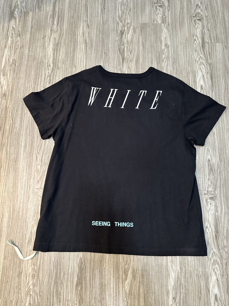 Off-White Off white seeing things t shirt Size US M / EU 48-50 / 2 - 2 Thumbnail