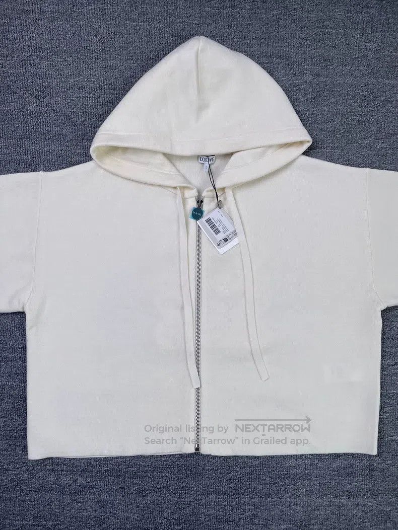 Loewe Loewe SS23 Pure Color Hooded Zipper Casual Sweatshirt Size S / US 4 / IT 40 - 1 Thumbnail