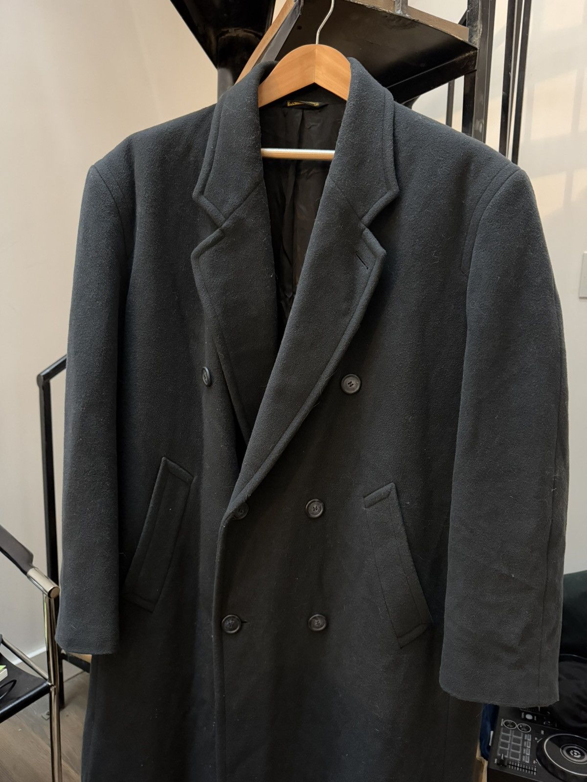 Other Vintage Italian wool/cashmere double breasted coat Size US XL / EU 56 / 4 - 2 Thumbnail