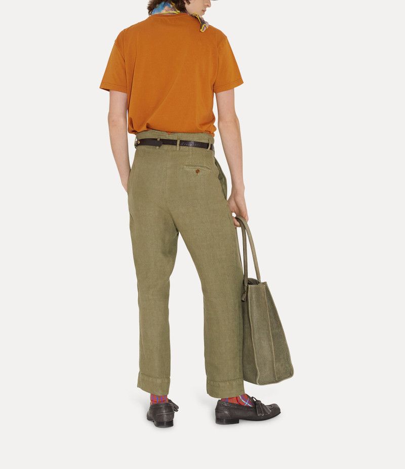 Vivienne Westwood o1f1d3z0426 Orb-Print T-Shirt in Mustard Size US XL / EU 56 / 4 - 4 Thumbnail