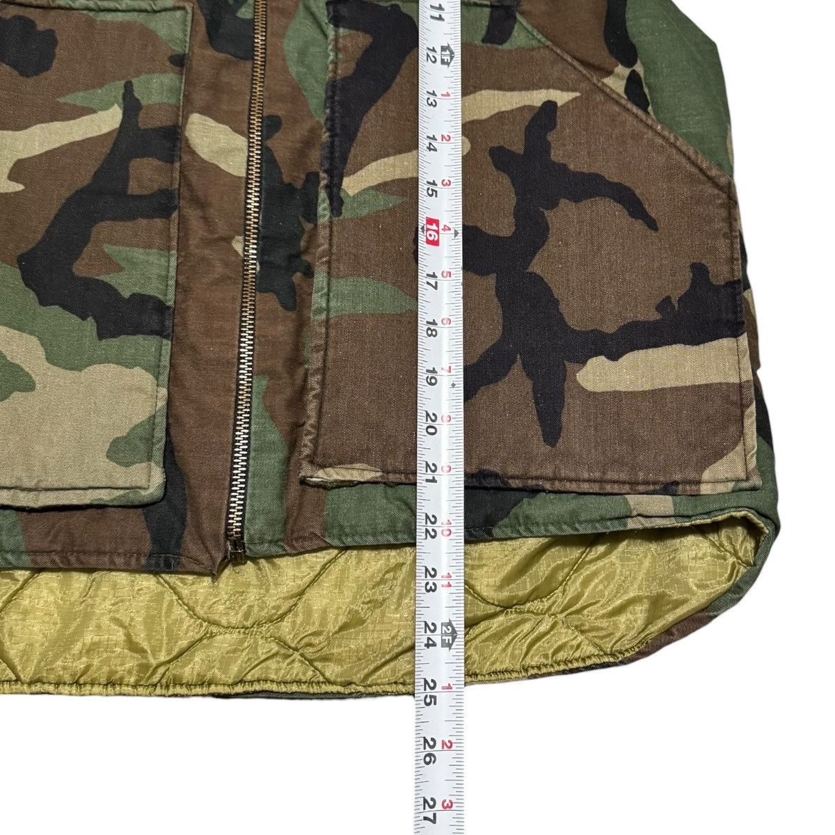 Vintage Vintage 60s 70s Camo Talon Zipper Full Zip Vest Men's Small Size US S / EU 44-46 / 1 - 5 Thumbnail